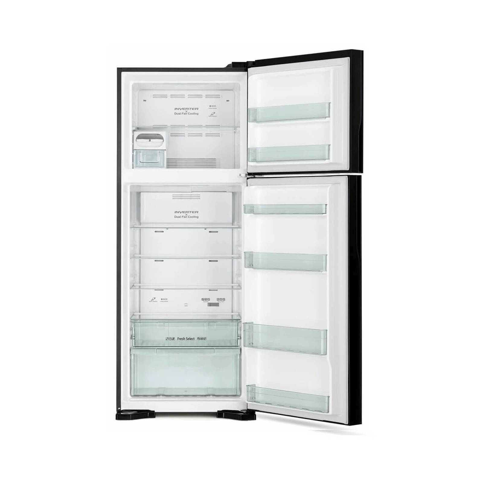 HITACHI 2 Dr Fridge (438l) RVG560P7MSGPW-image 3