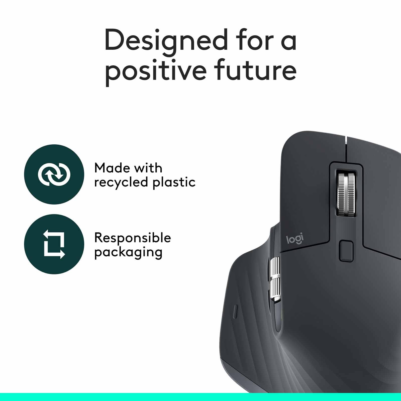 LOGITECH Mx Master 3s Bluetooth Edt Graphite (1y) 910-007502-image 6
