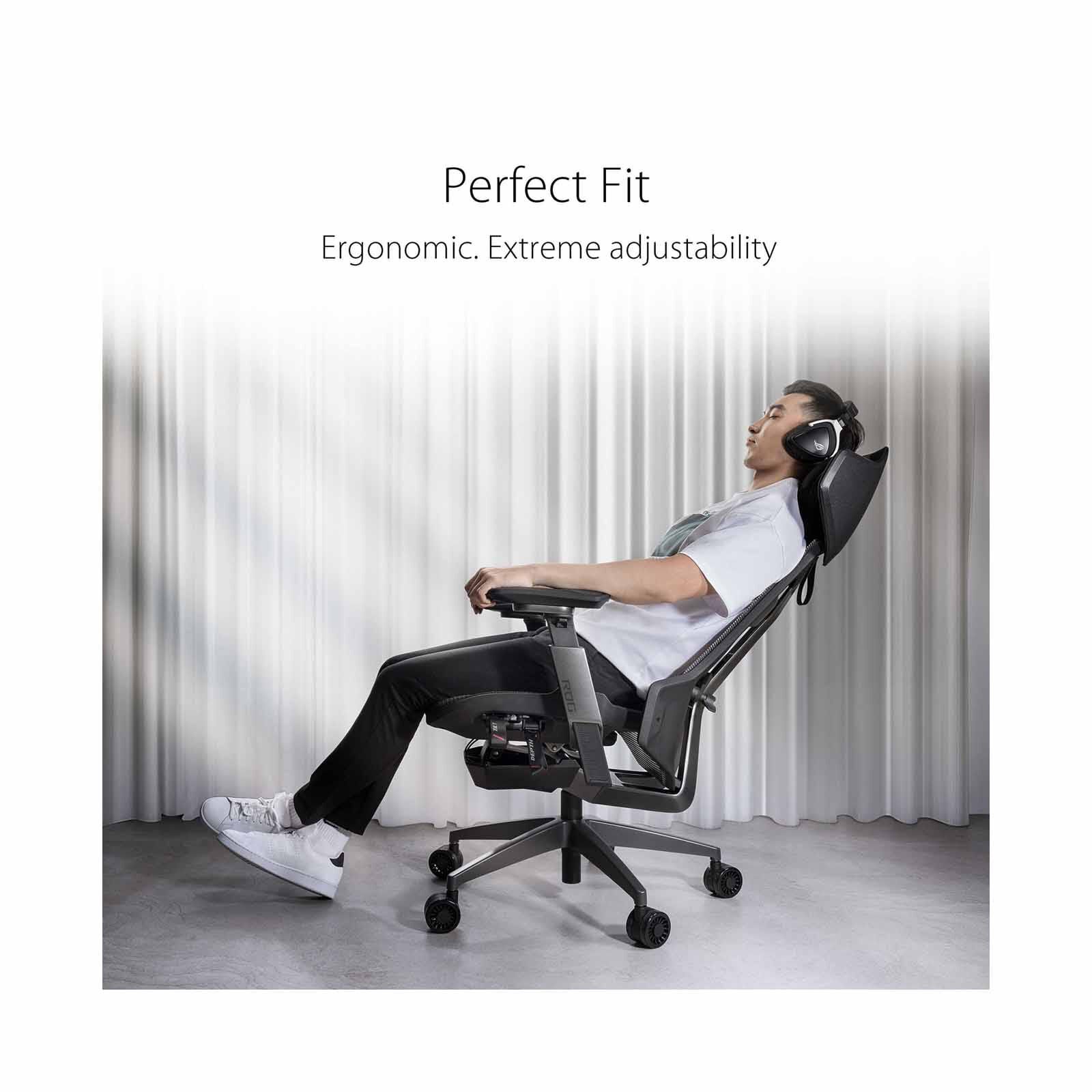ASUS Rog Destrier Ergo Gaming Chair (exclude Installation Charges) SL400 ROG DESTRIER-image 7