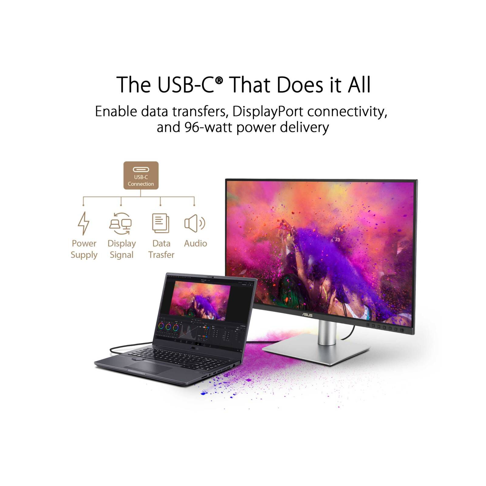 ASUS Proart Display 27 In 4k (3840 X 2160) Monitor PA279CRV-image 6