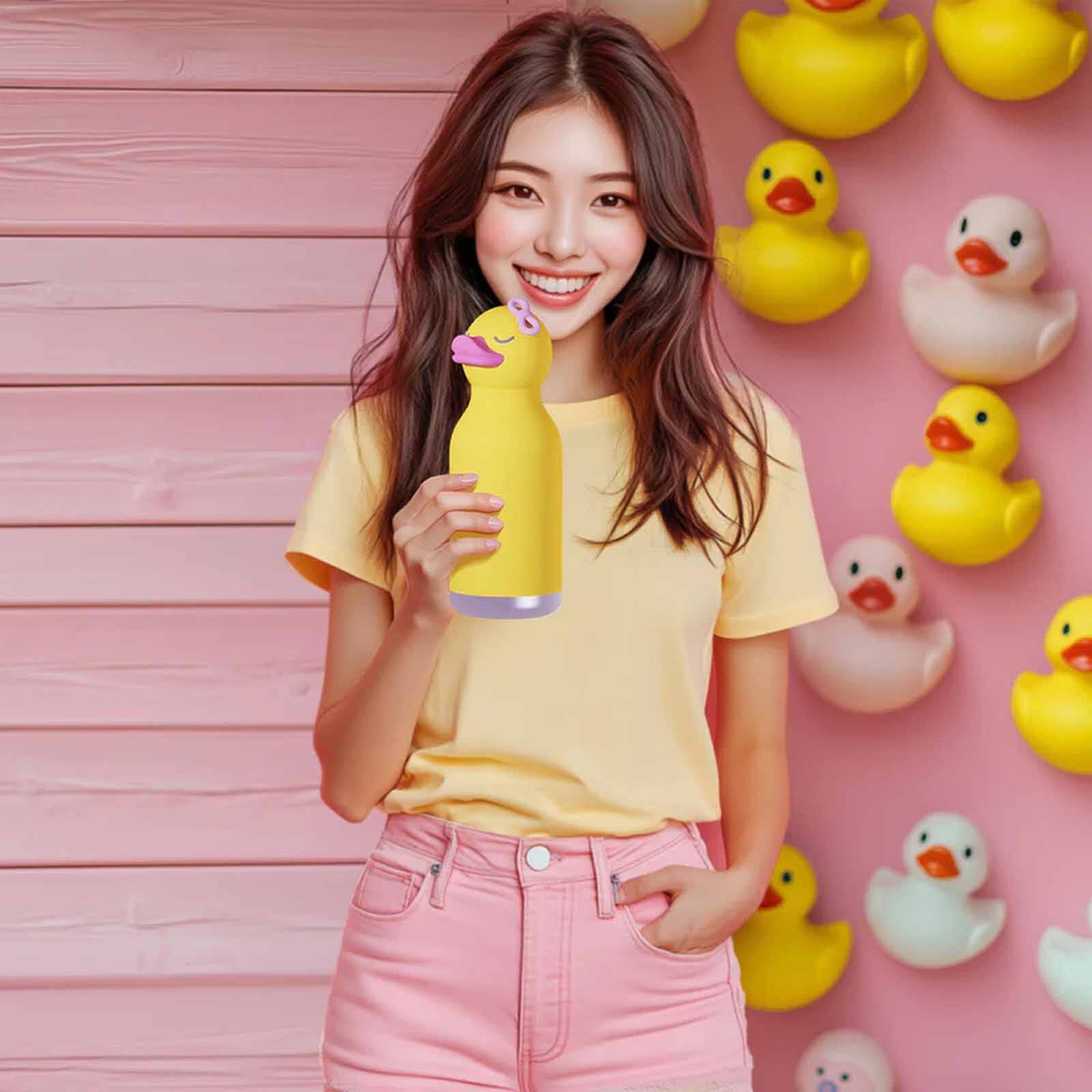 ASOBU Bestie Insul S/s Water Bottle (duck W/brush) ASBV05836-image 3