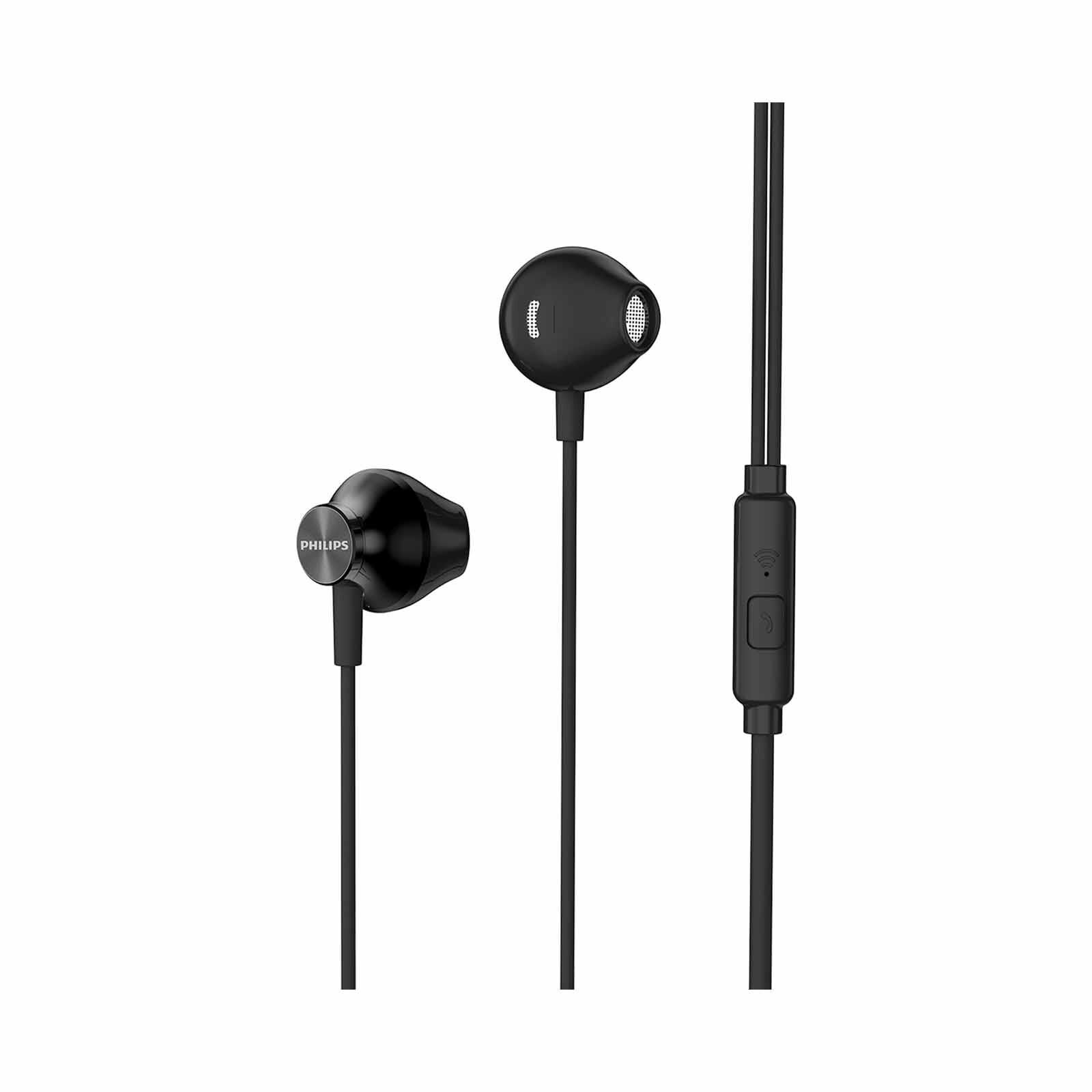 PHILIPS Headphones With Mic TAUE101BK/00-image 2
