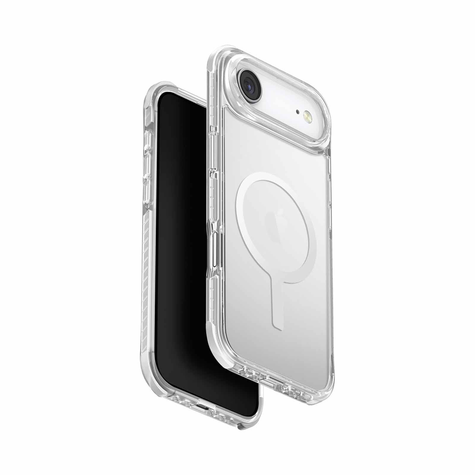 UNIQ Hybrid Iphone 17 Air (2025) 6.6 Magclick Charging Combat - Blanc White UNIQ-IP6.6(2025)-COMMBWHT-image null
