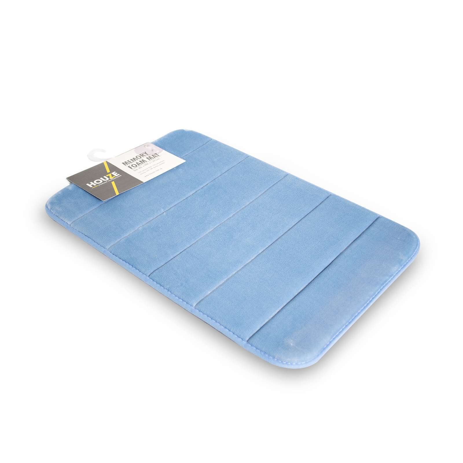 HOUZE Memory Foam Mat (dim: 60x40x1.2cm) BN-7211-BLUE