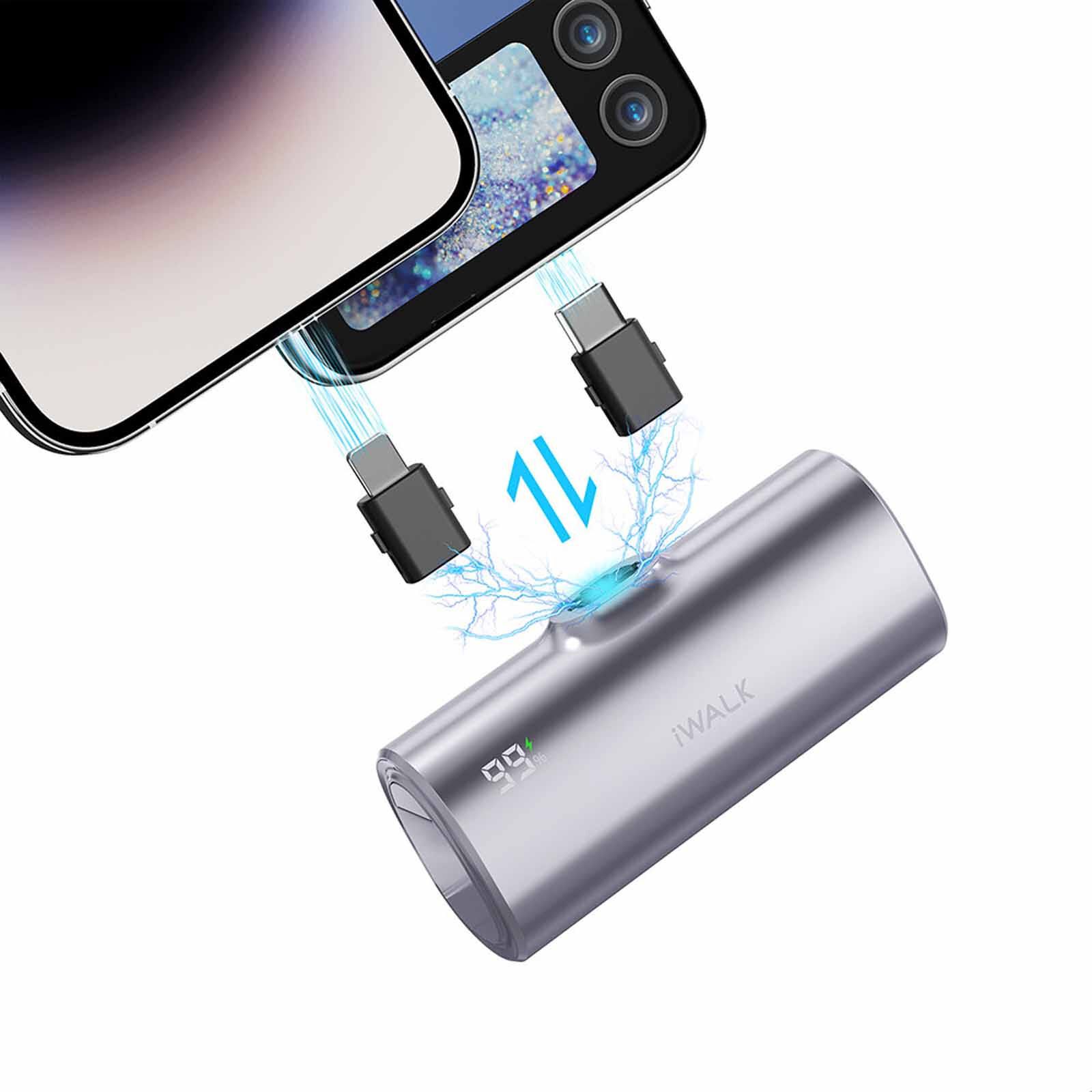 IWALK Linkpod X 5000mah 20w Fast Charge Silver (made For Iphone) LPX001-011A-MFI-image 2