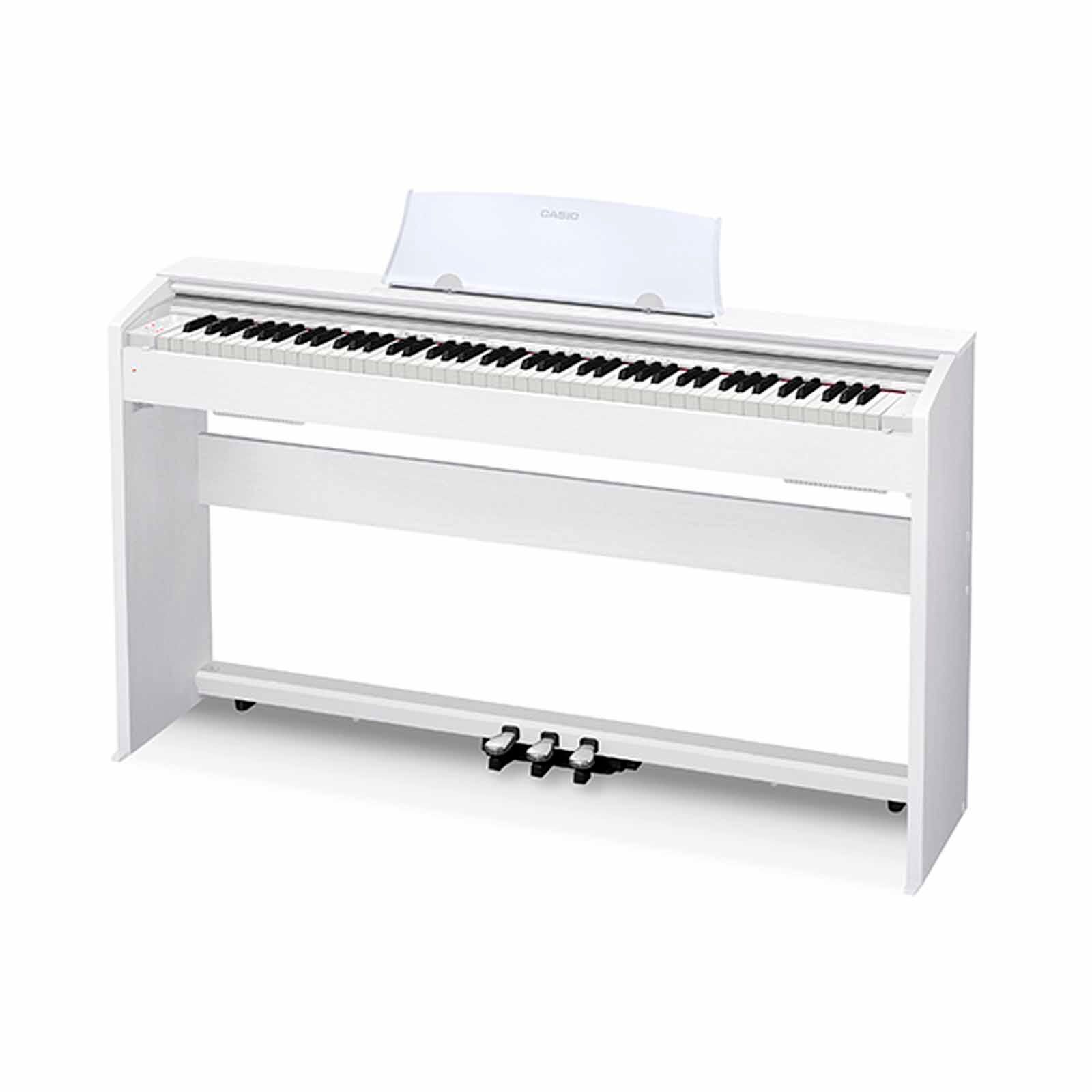 CASIO Digital Piano - White PRIVA PX-770WE-image 2