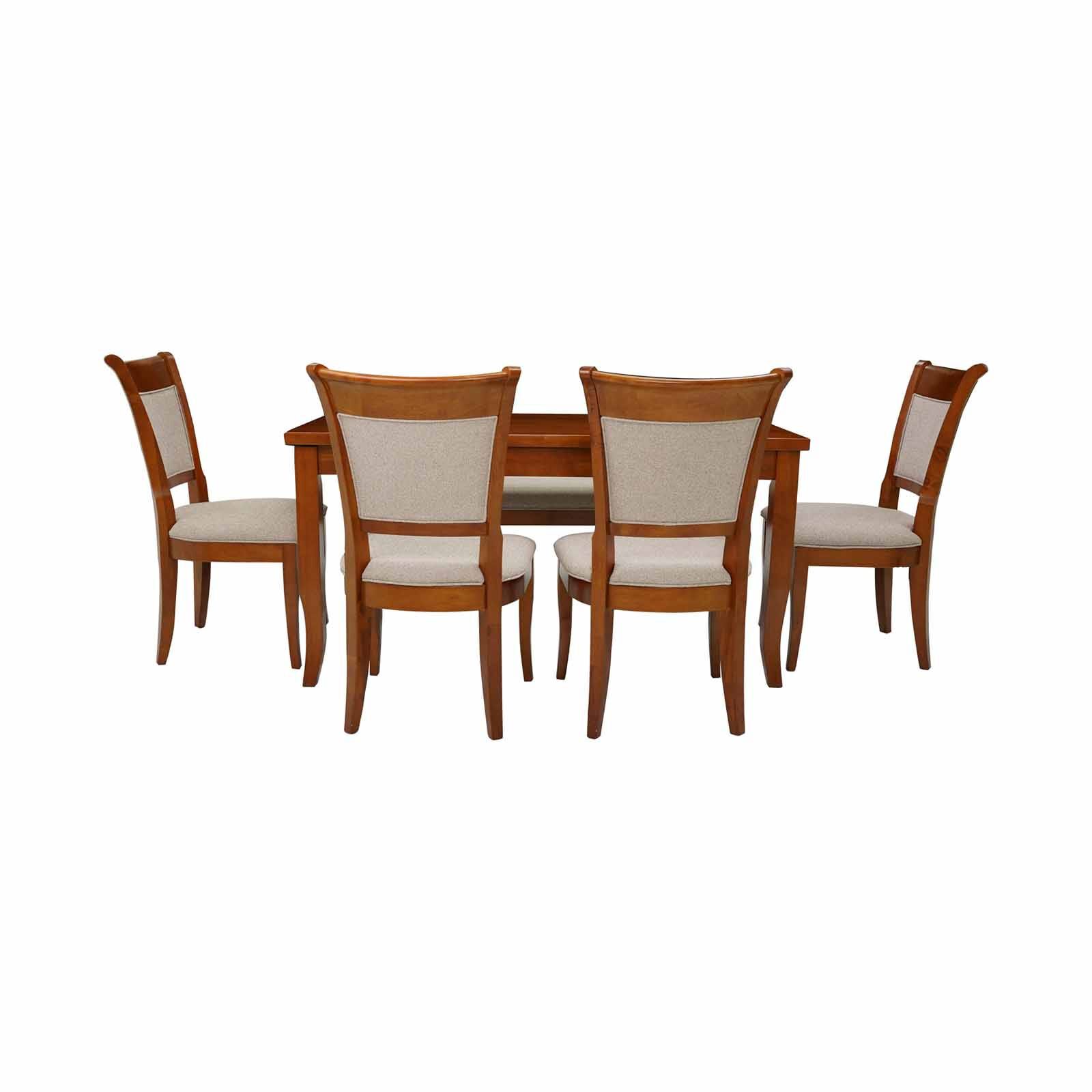 6 Piece Dining Set (wenge) NEW KAMIYAH-image 5
