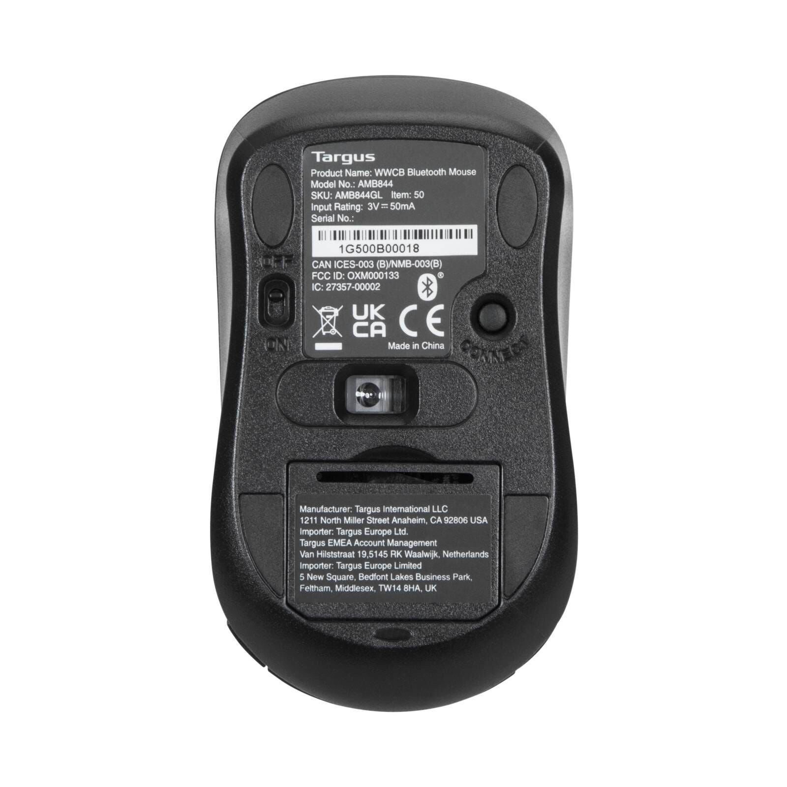 TARGUS B844 Wwcb Bluetooth Mouse AMB844AP-50-image 3