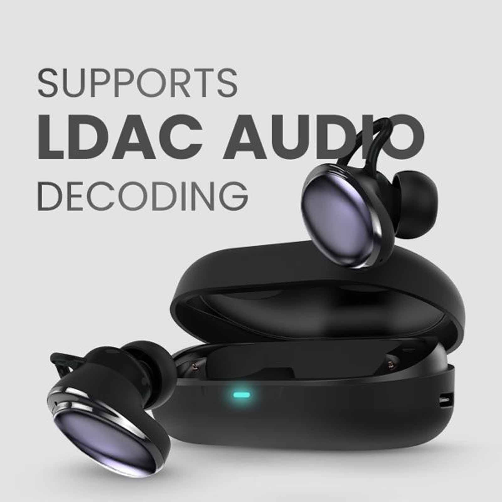 HIFUTURE Fusion Hybrid - Black Anc True Wireless Earbuds HEF5BK-image 4
