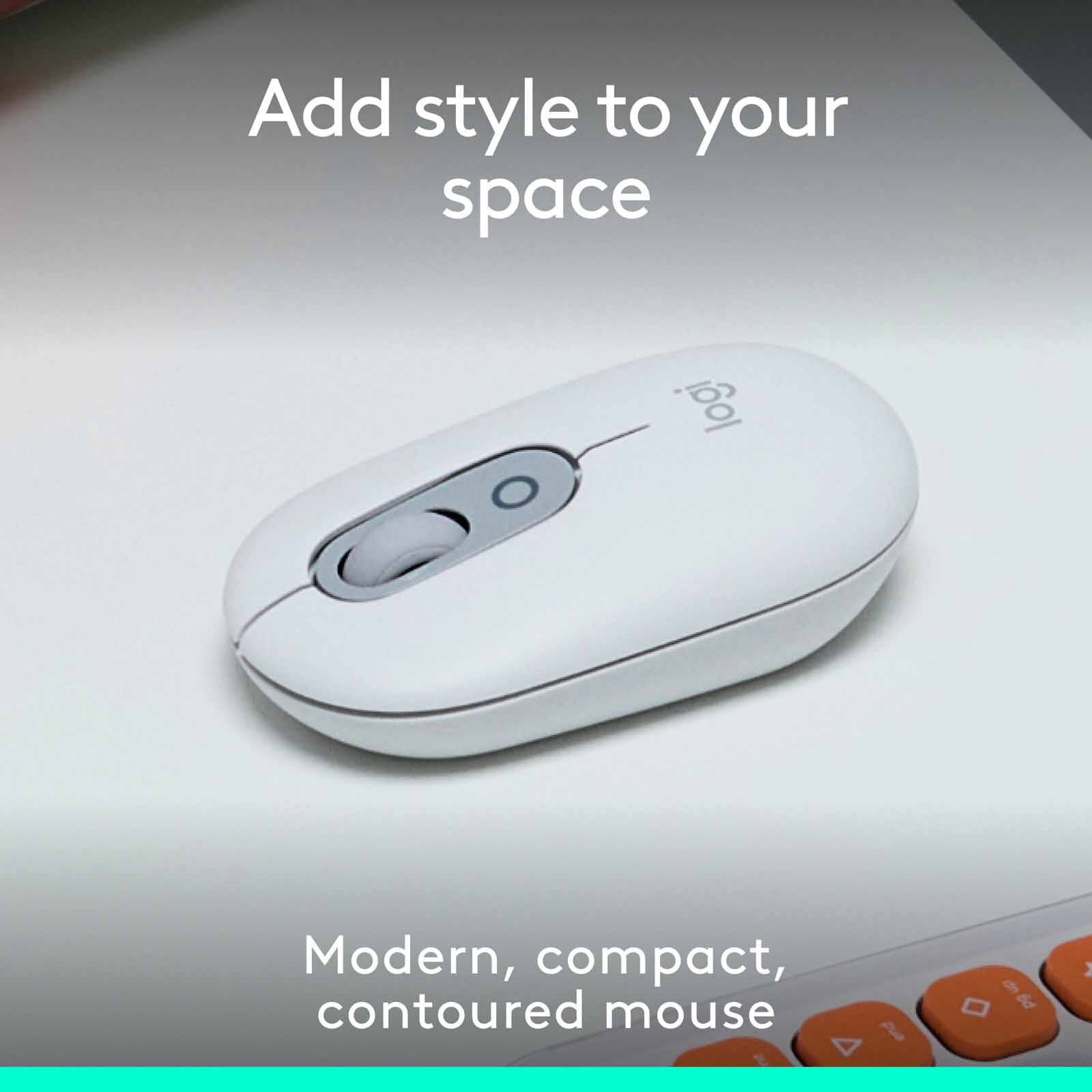 LOGITECH Pop Mouse With Emoji - Off White 910-007400-image 8