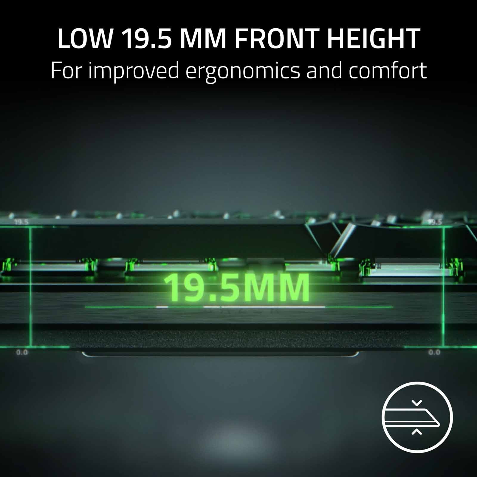 RAZER Huntsman V3 Pro Low-profile Tenkeyless 8khz - Analog Optical Esports Keyboard Frml RZ03-05850100-R3M1-image 5