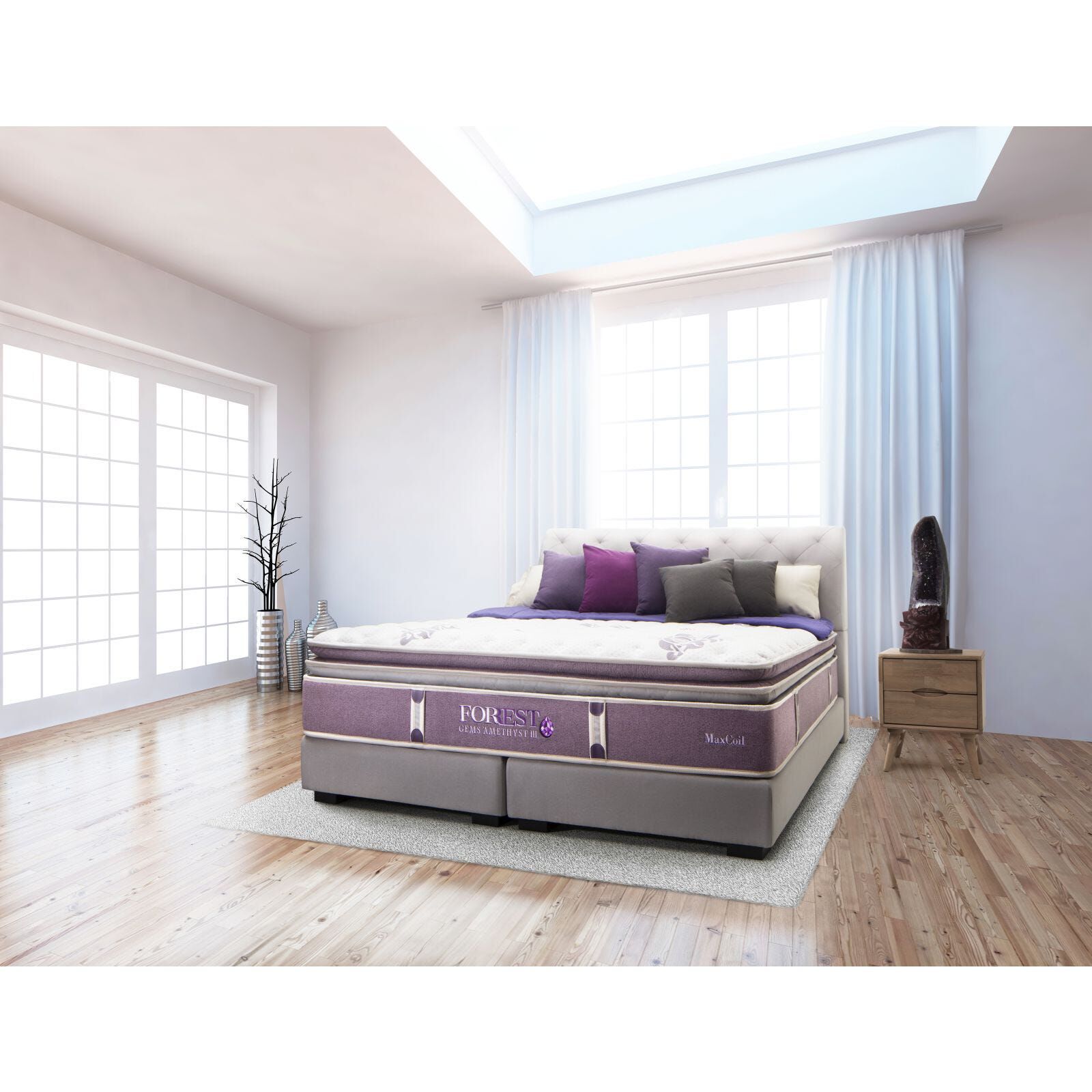 MAXCOIL Super Single Size Mattress AMETHYST III-image 1