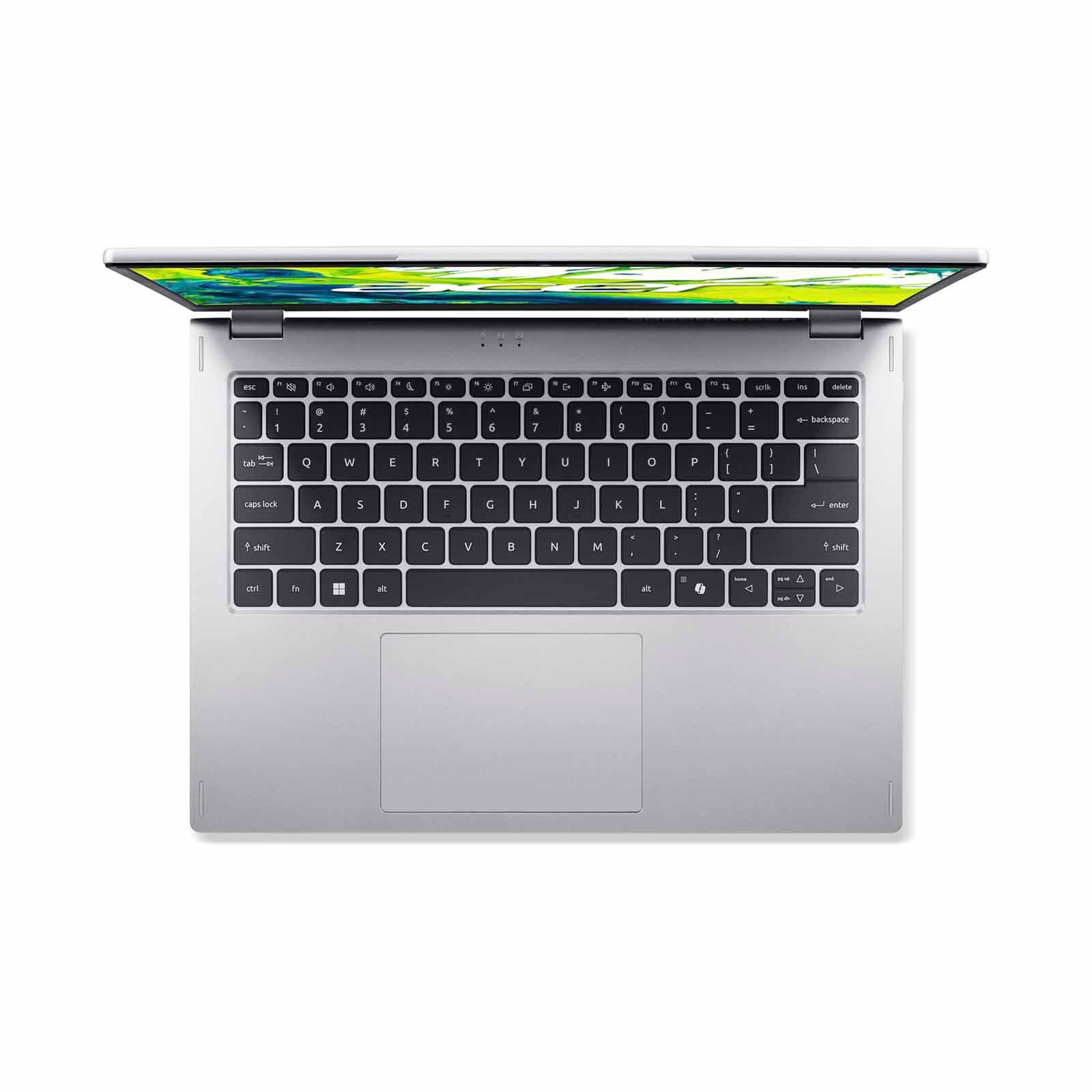 ACER 14in Touch Intel Core Ultra 7 155u 16gb 512gb Ssd Win 11 Home ASPIRE SPIN 14 ASP14-51N-70S3 (SILVER)-image 5