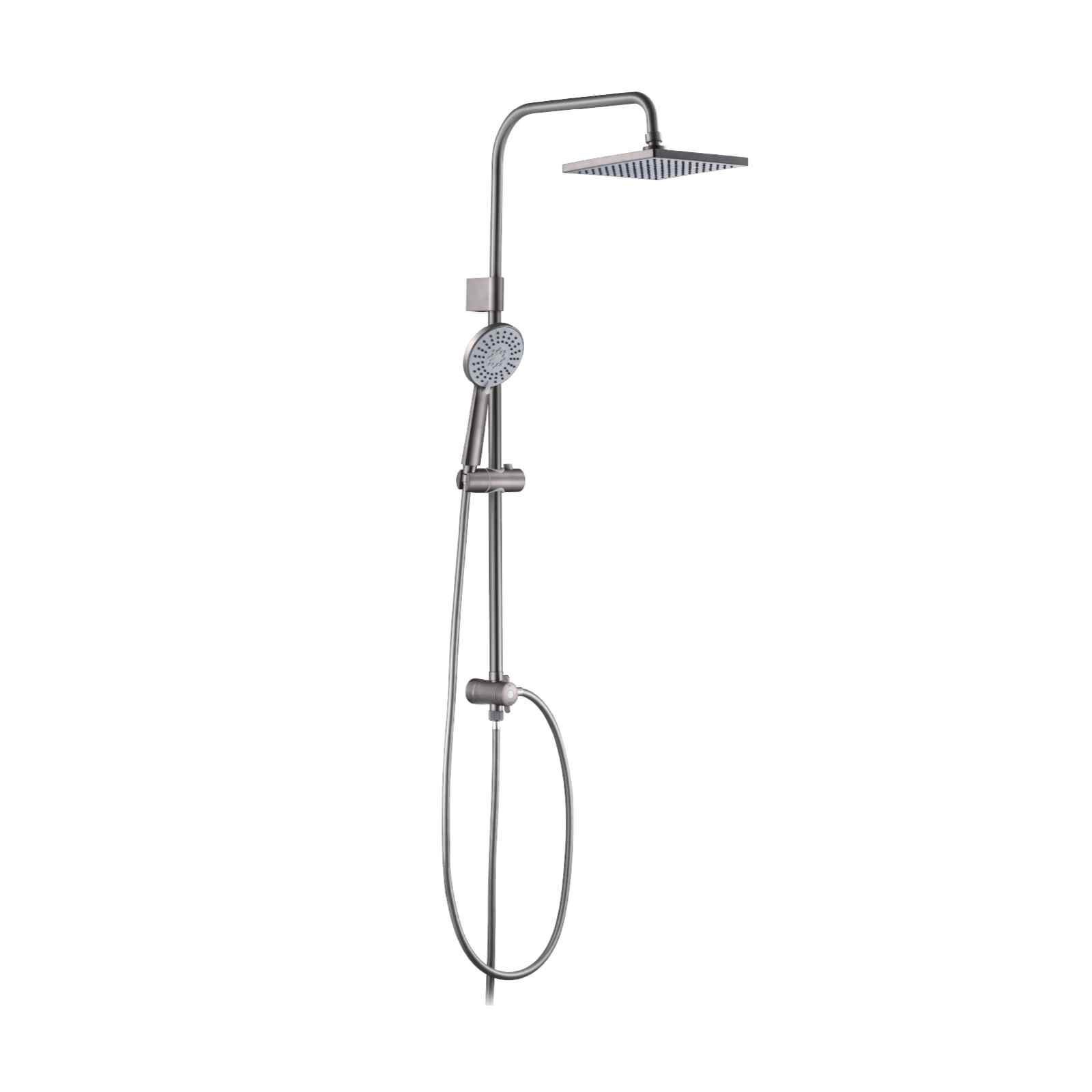MISTRAL Shower Water Heater With Dc Pump - Gun Metal MSH99-GM-image 4