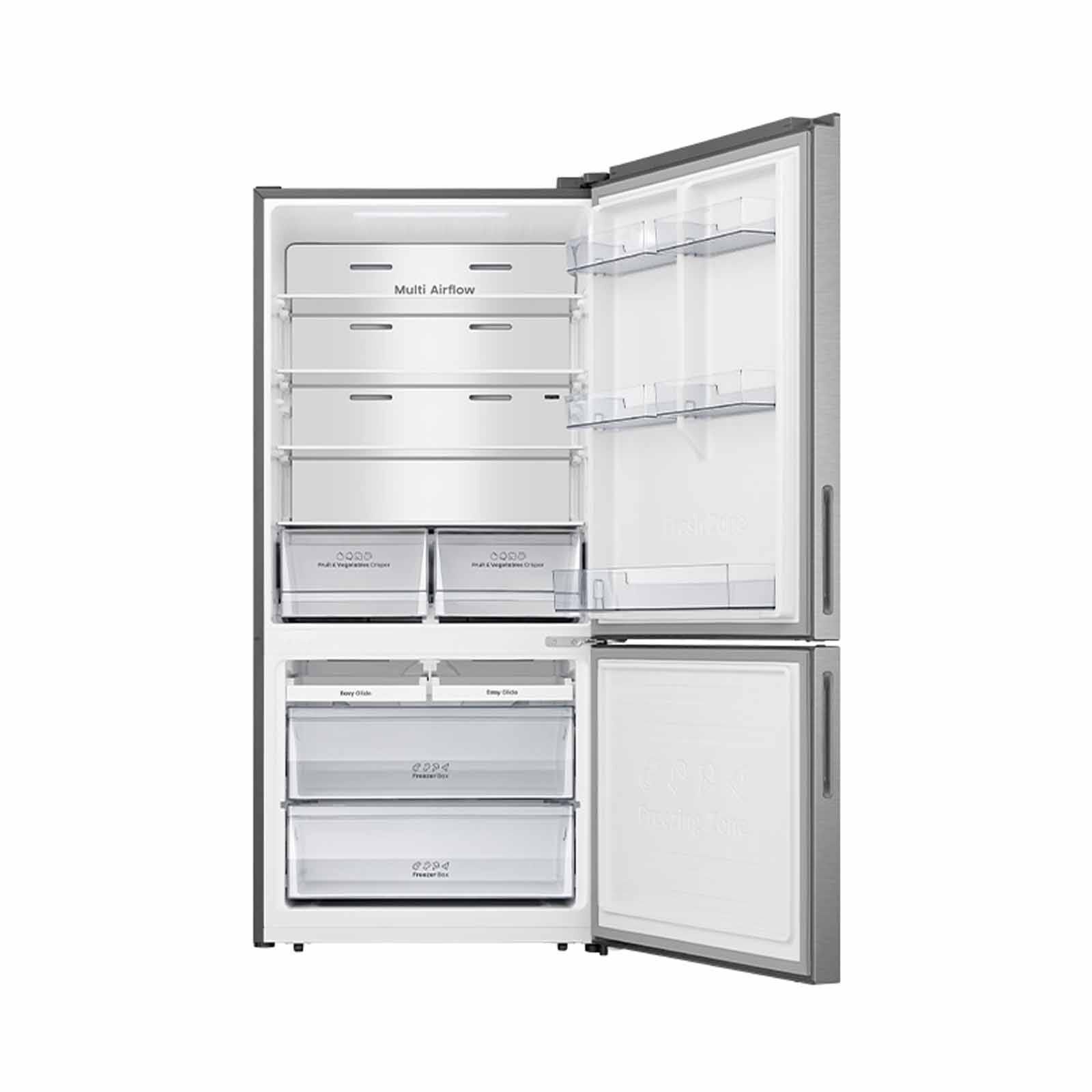 HISENSE Bottom Mount Fridge - Silver Steel (504l) RB650N4SSV-image 3