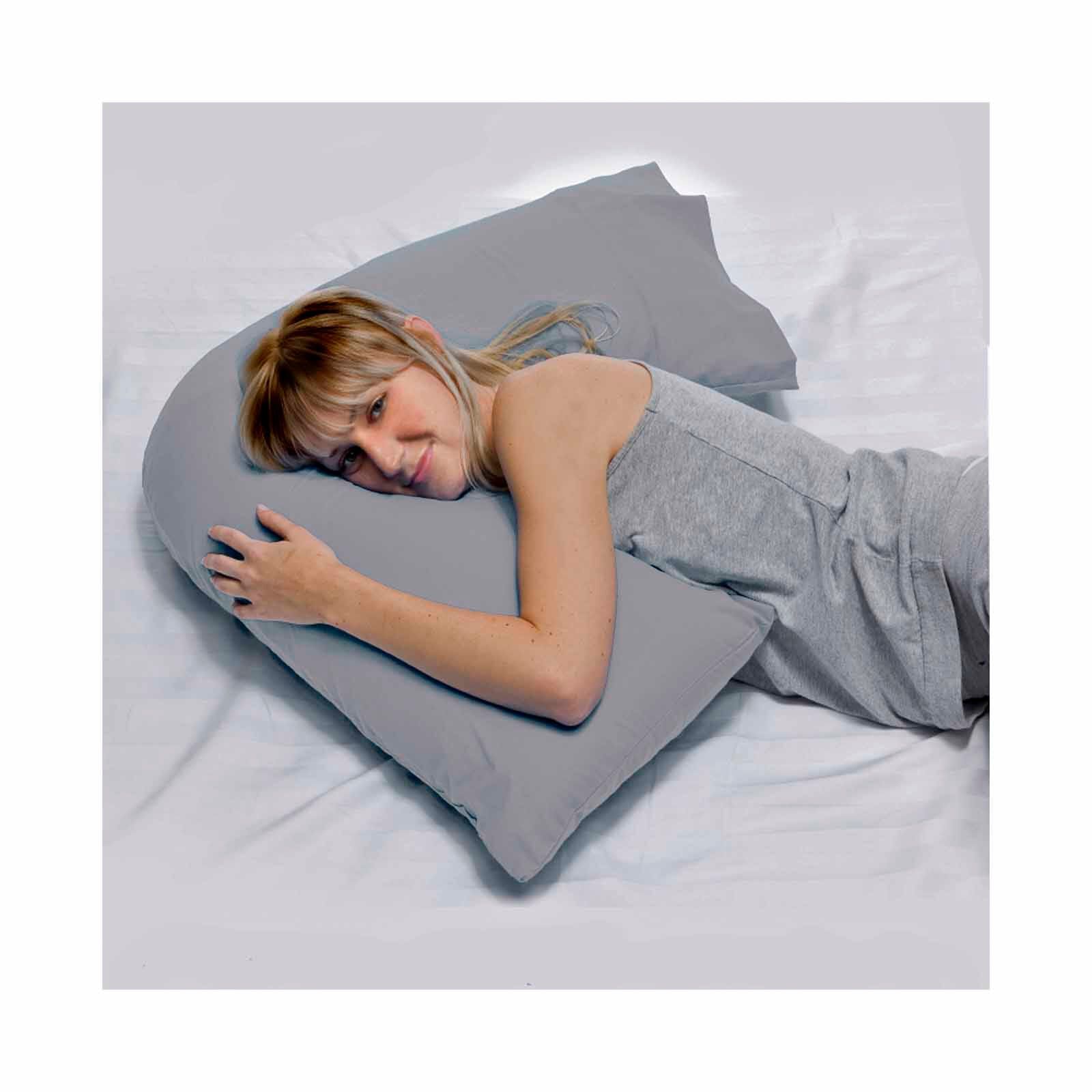 GOODLIVING Cuddle U Cover With Insert Grey (online) CUSPLWIGRY