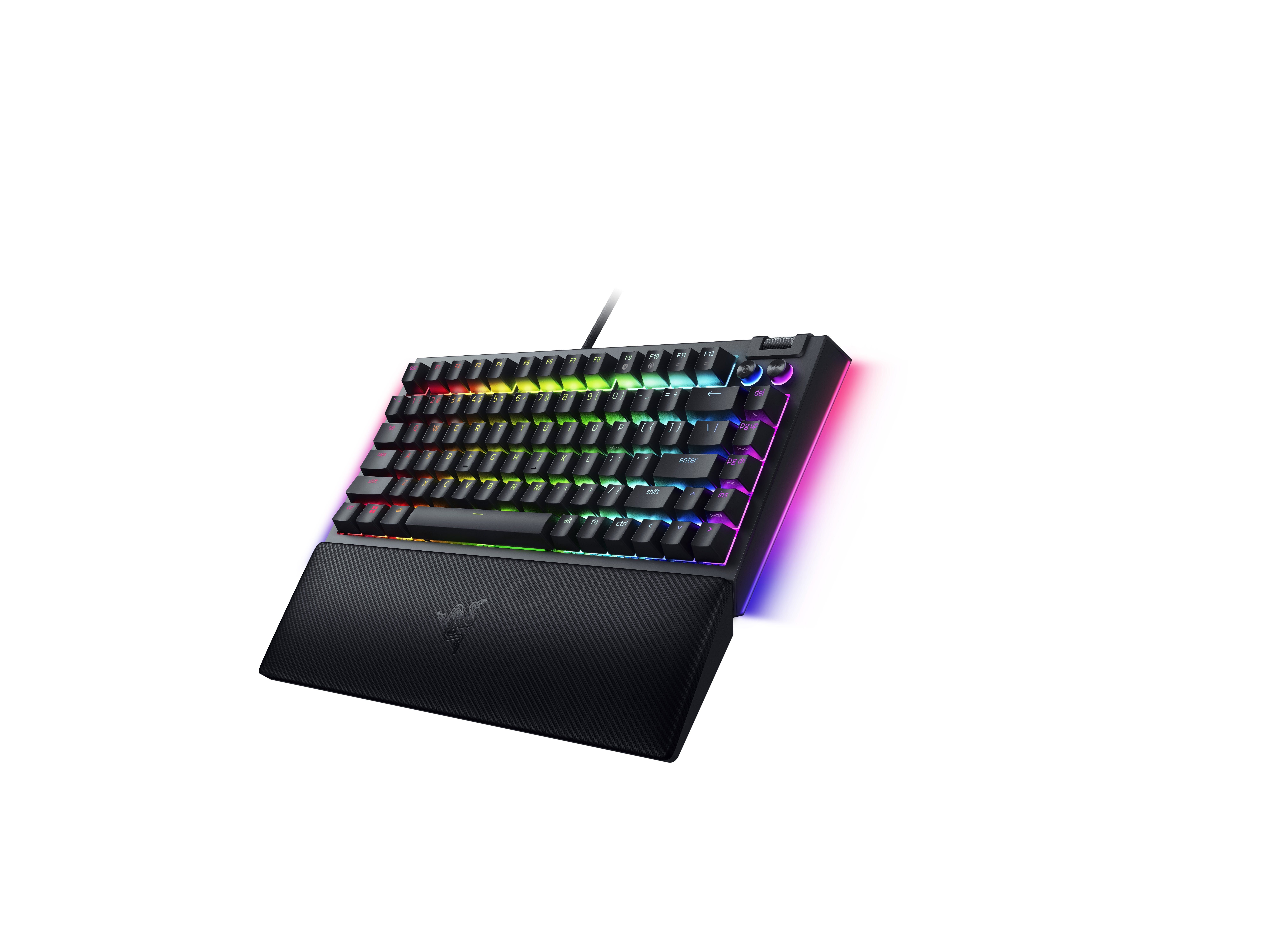 RAZER Blackwidow V4 75% - Hot-swappable Mechanical Gaming Keyboard - Black Edition- Us Layout - Frml RZ03-05000100-R3M1-image 6