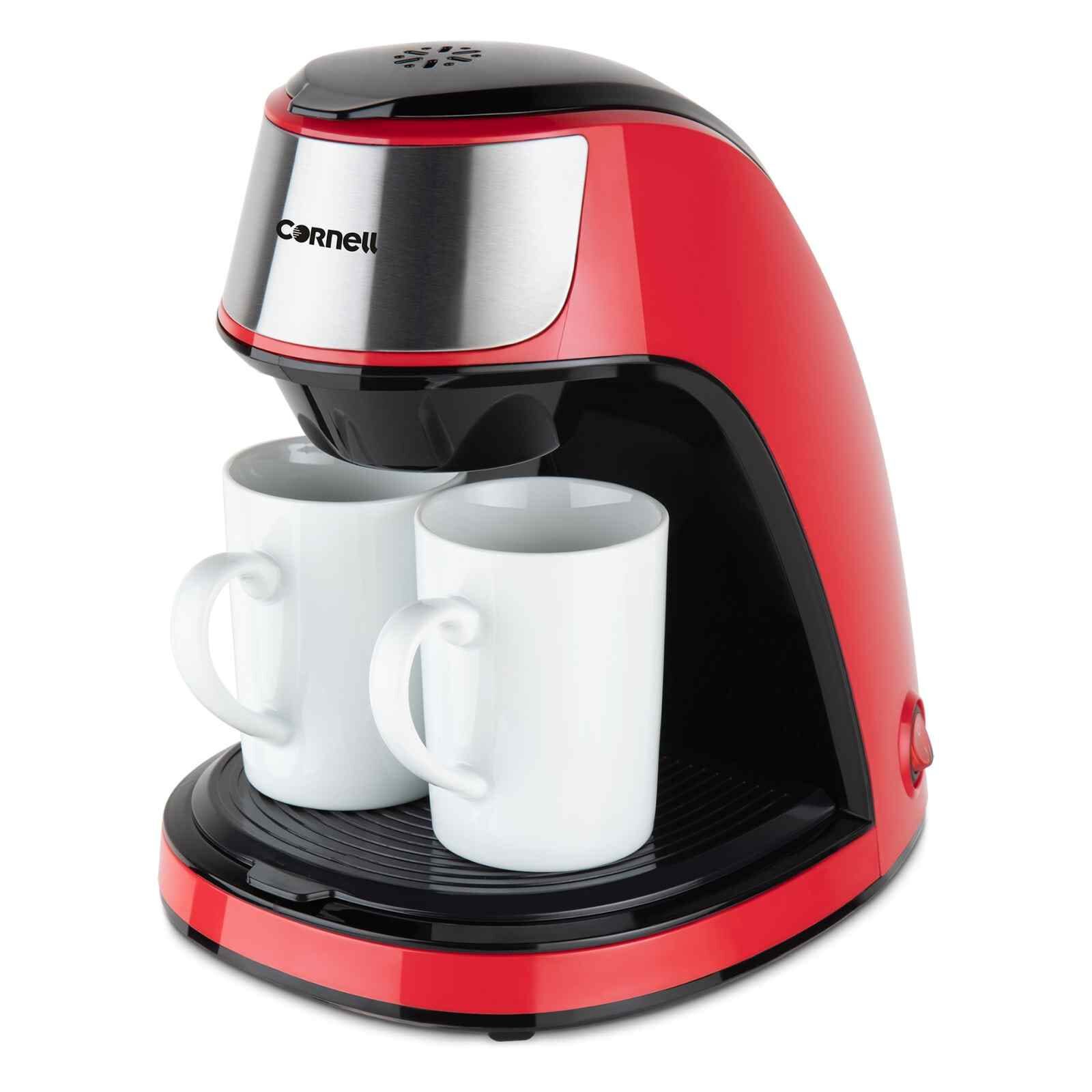 CORNELL Coffee Maker (250ml) - Red CCME250TVL-image 1