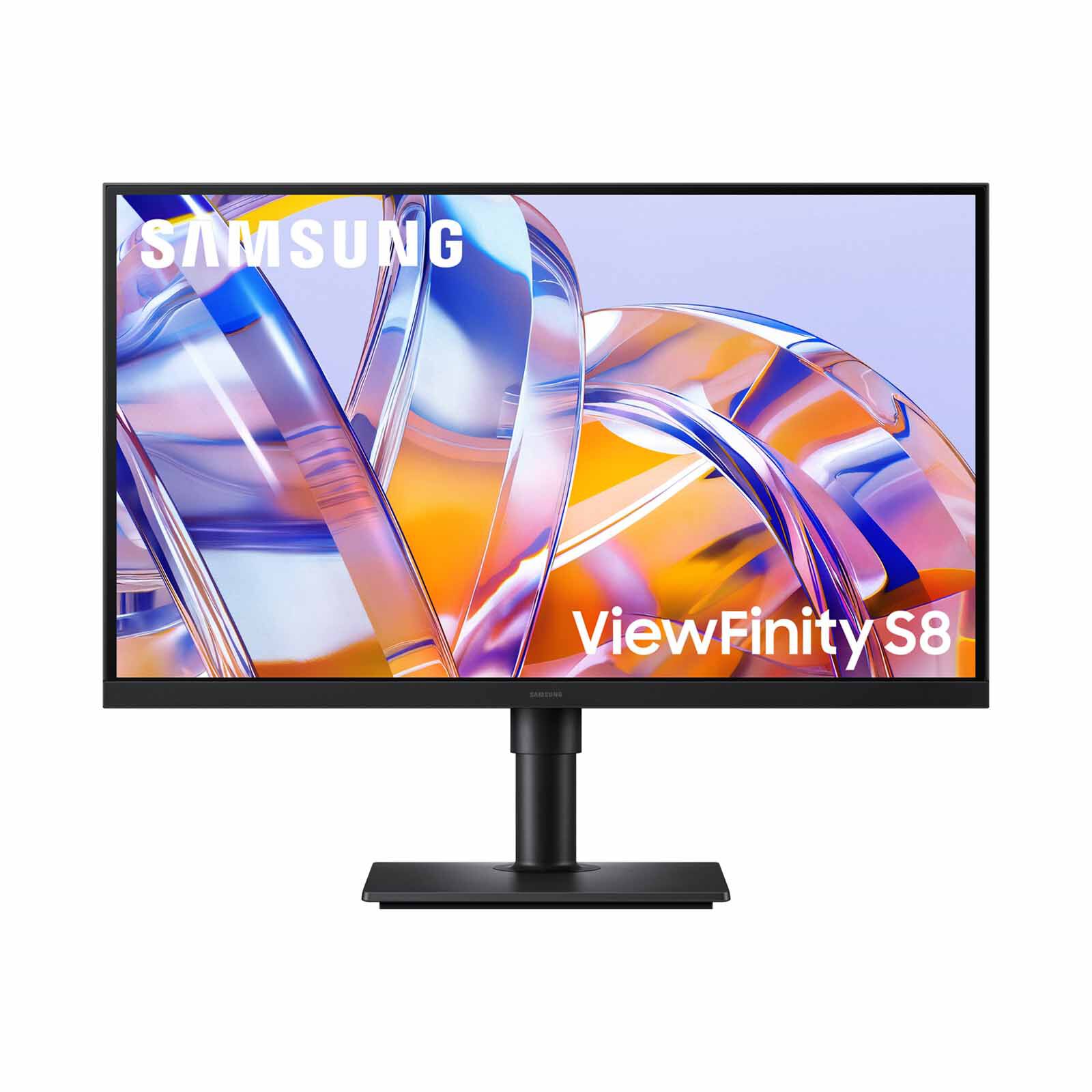 SAMSUNG 27in Flat 4k Height Adjustable Viewfinity S8 LS27H800UAEXXS-image 1