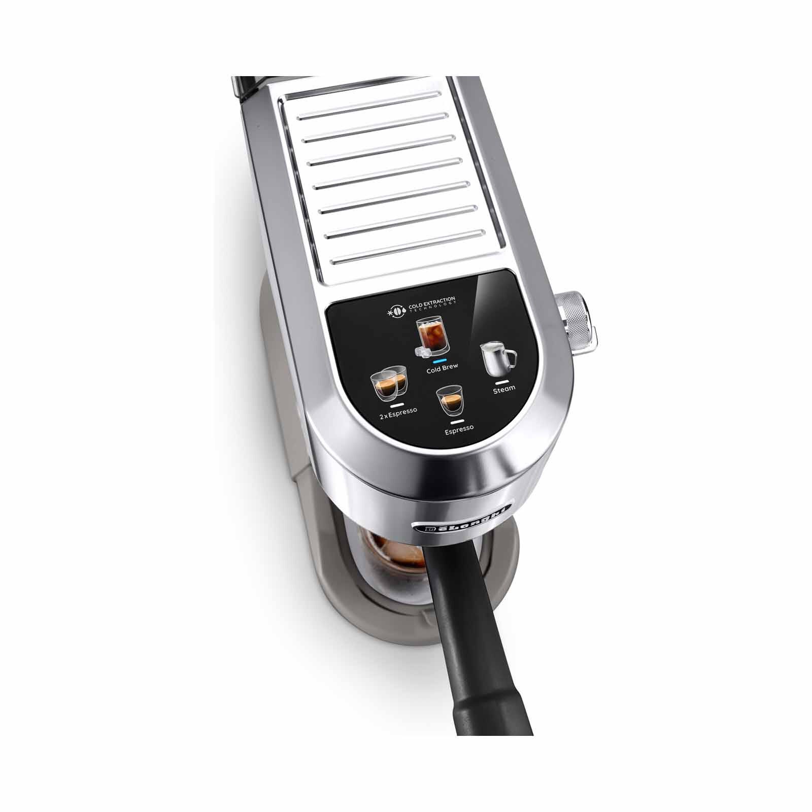 DELONGHI Dedica Duo Manual Coffee Maker - Metal EC890.M-image 4
