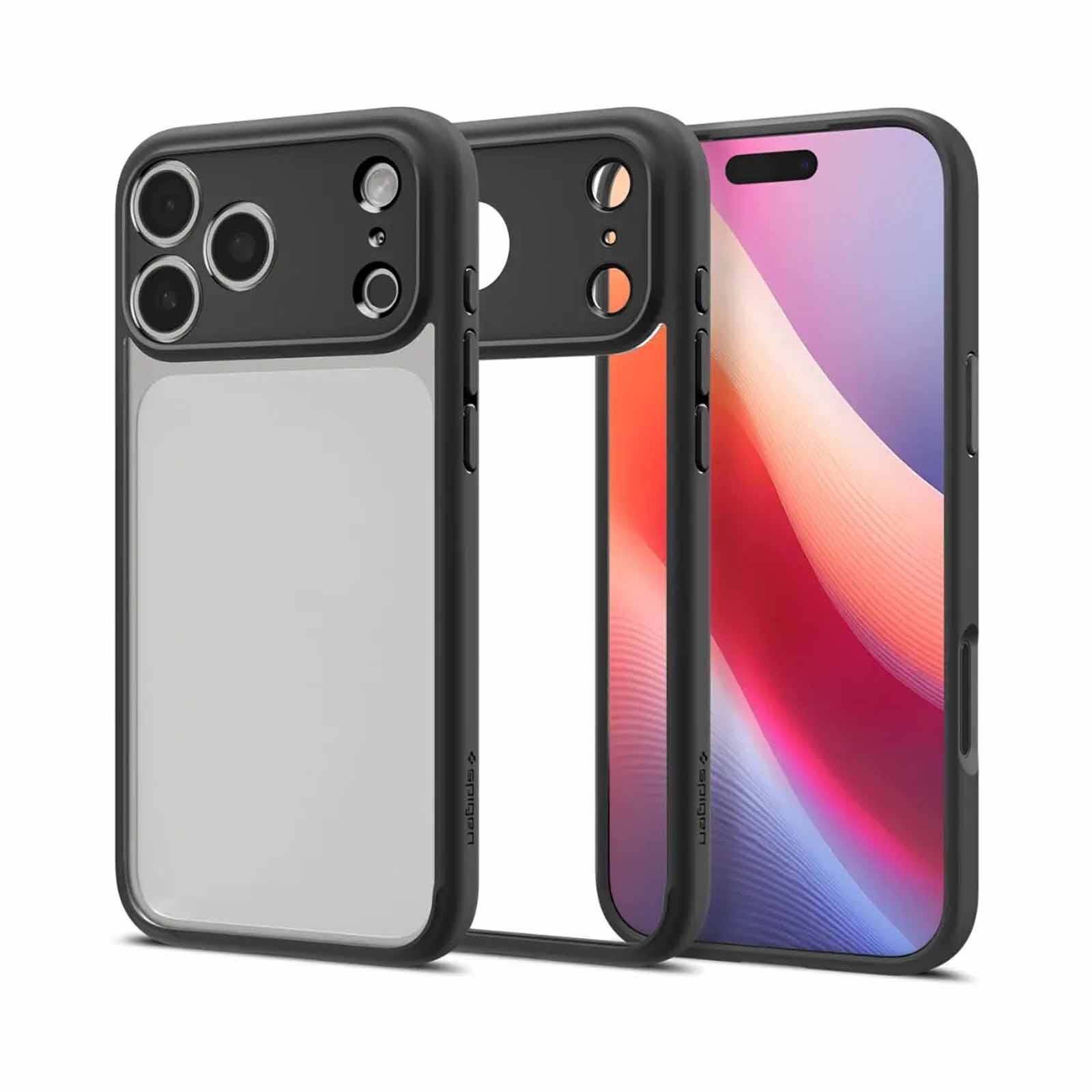 SPIGEN Iphone 17 Pro Ultra Hybrid Matte Black ACS10343-image null
