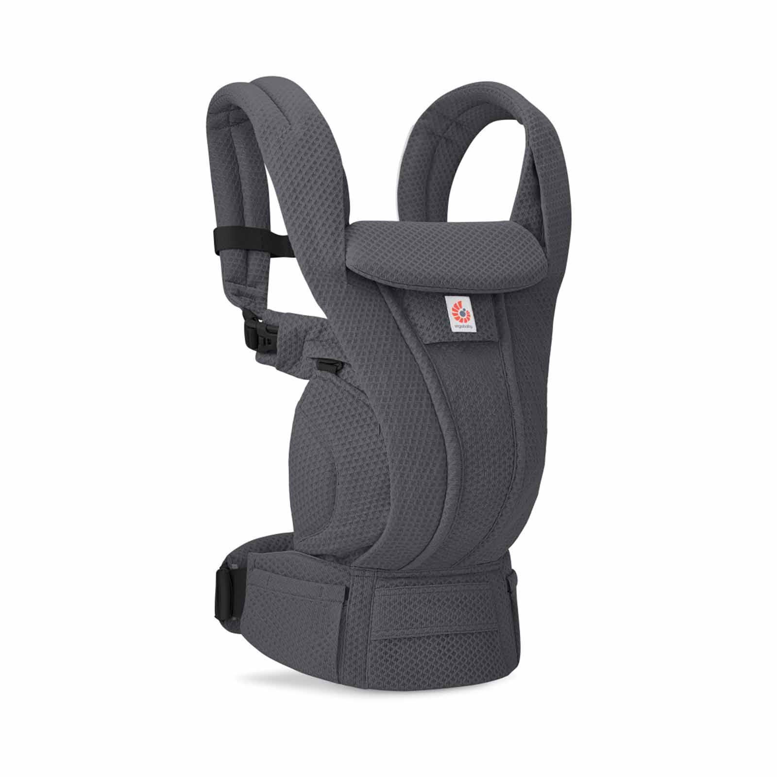 ERGOBABY Omni Deluxe All In One Mesh Baby Carrier - Graphite Grey- Online Exclusive BCODMGRAPH-image 4