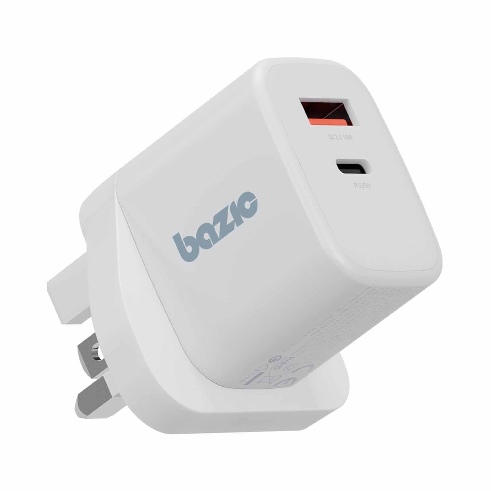 BAZIC Goport Velox 35, 1c1a Gan Charger 35w(uk) - White CHR-VLX35-UK-WHT-image 4