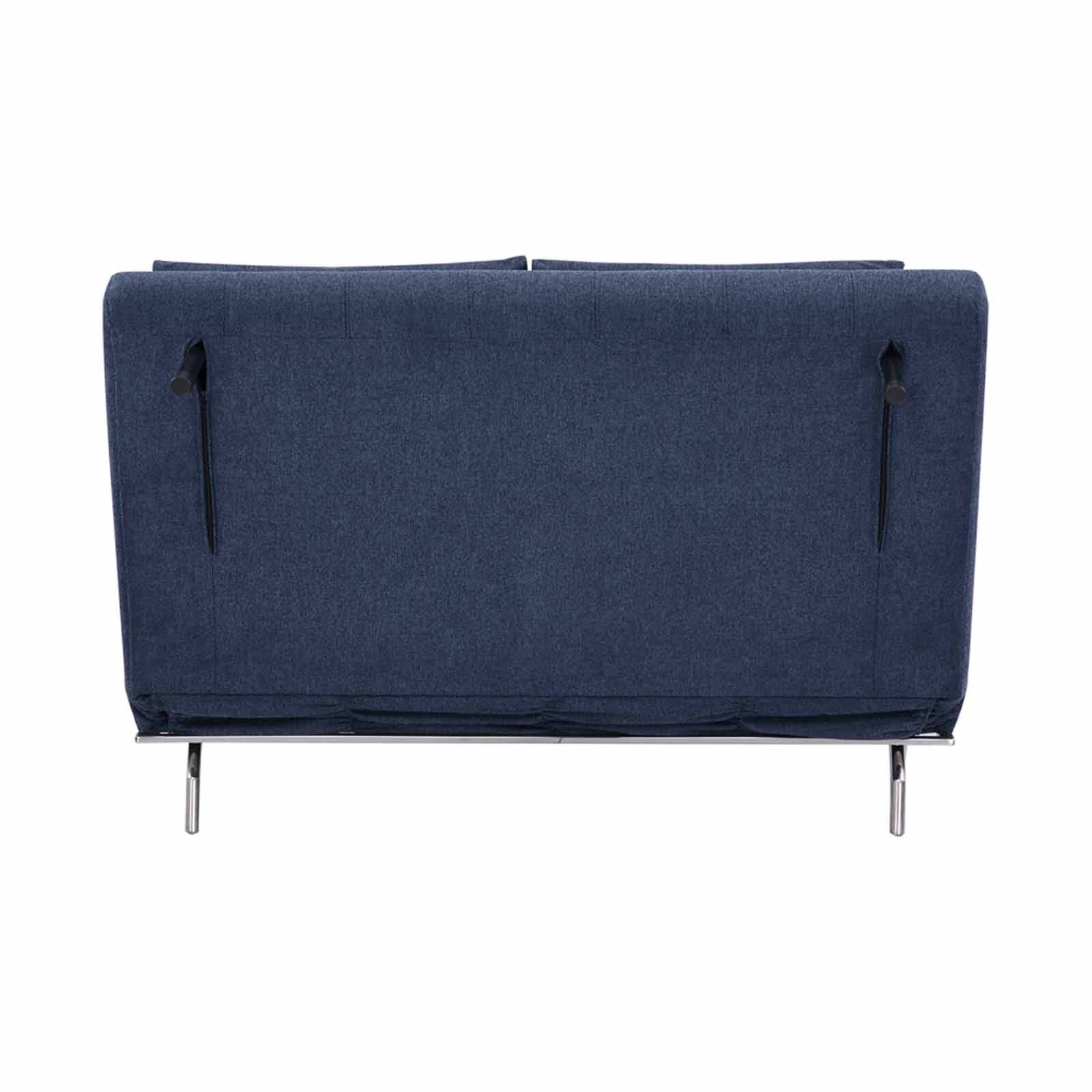 Sofa Bed Blue LUSIA-image 9