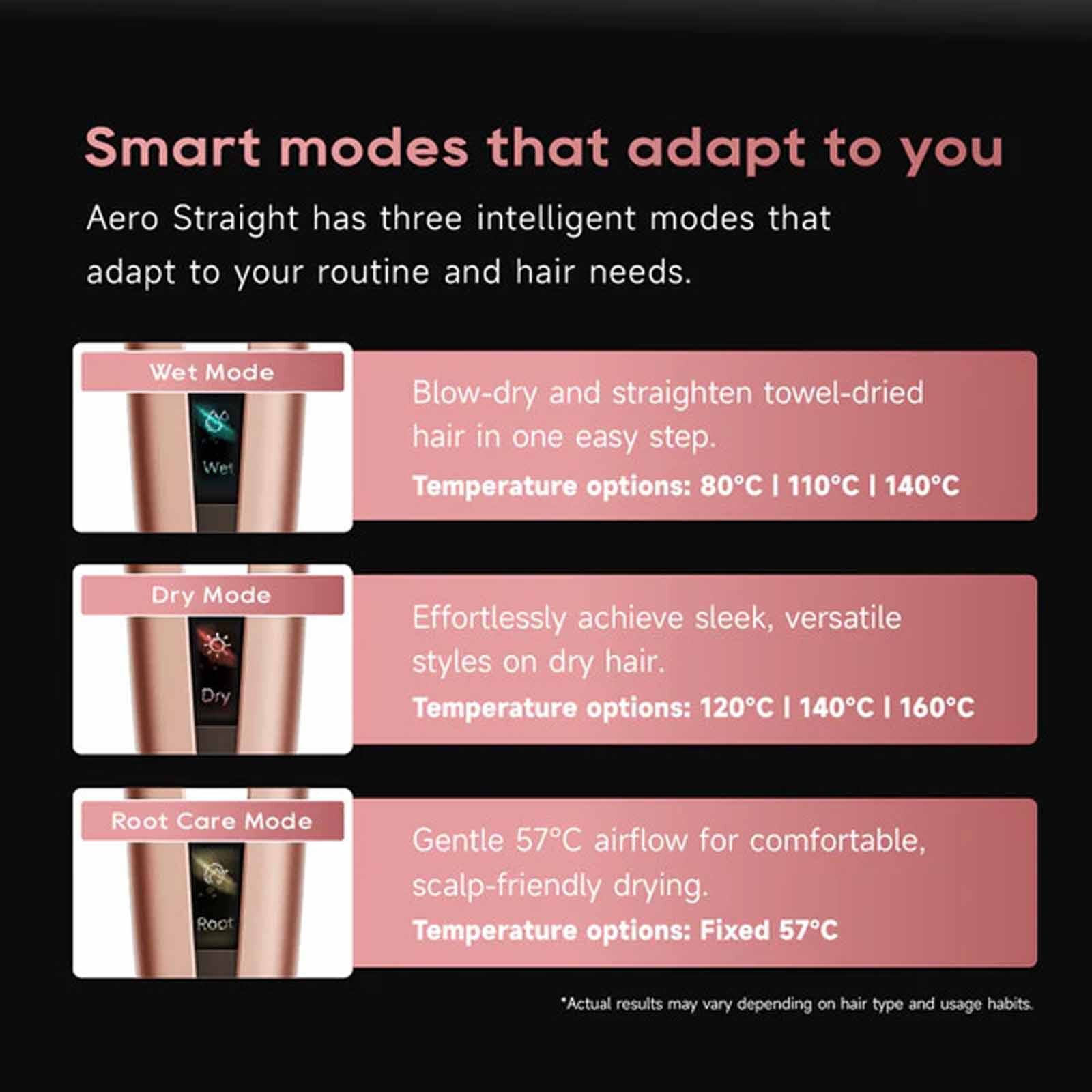 DREAME Aerostraight High-speed Styler (1600w) - Rose Gold DM-AEROSTYL-RS-image 12