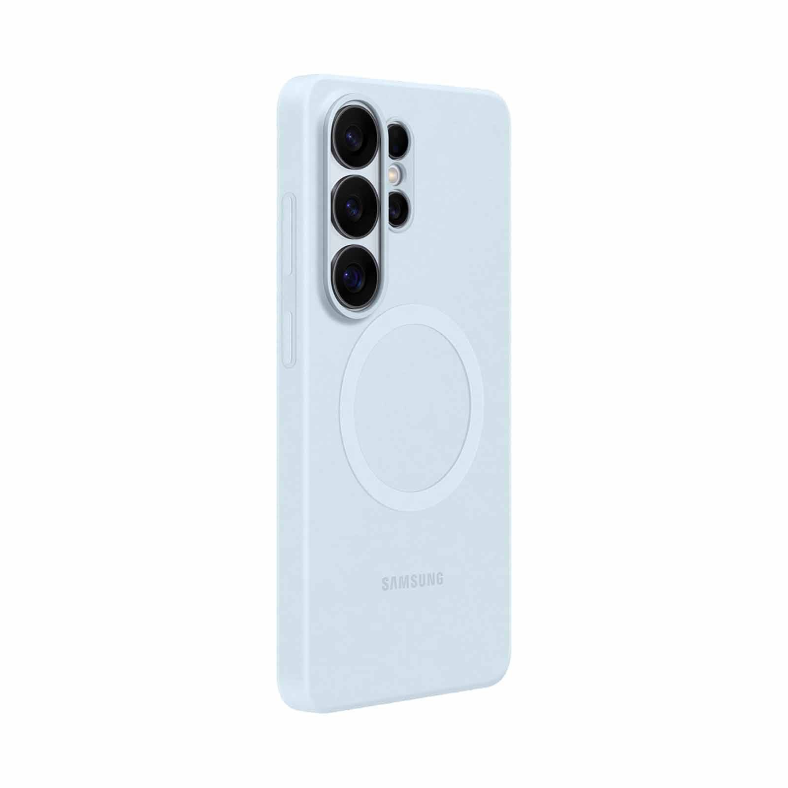 SAMSUNG Galaxy S26 Ultra Silicone Magnet Case Light Blue EF-ES948CLEGWW-image 2