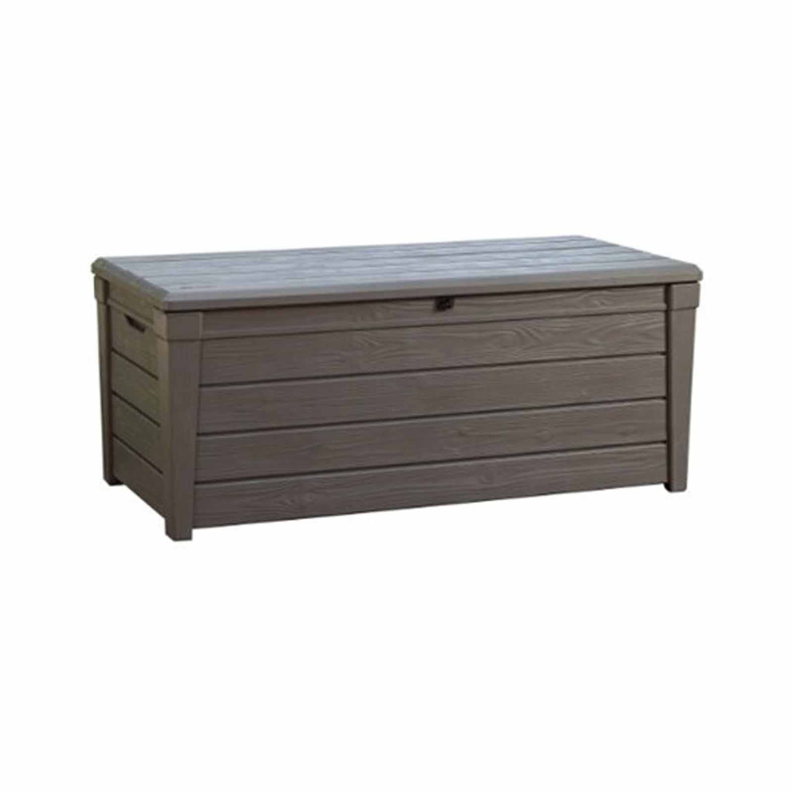 KETER Brightwood Storage Box Brown D-KT-35-4454-image 1