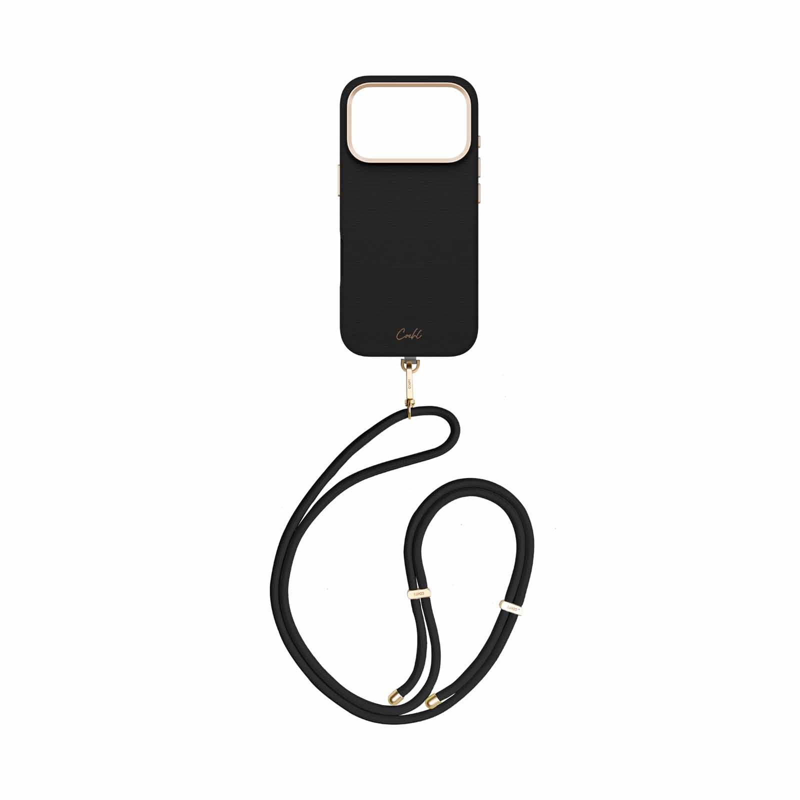 UNIQ Coehl Iphone 17 Pro (2025) 6.3 Magnetic Charging Mirelle - Ebony UNIQ-IP6.3P(2025)-MIRMEBNY-image 1