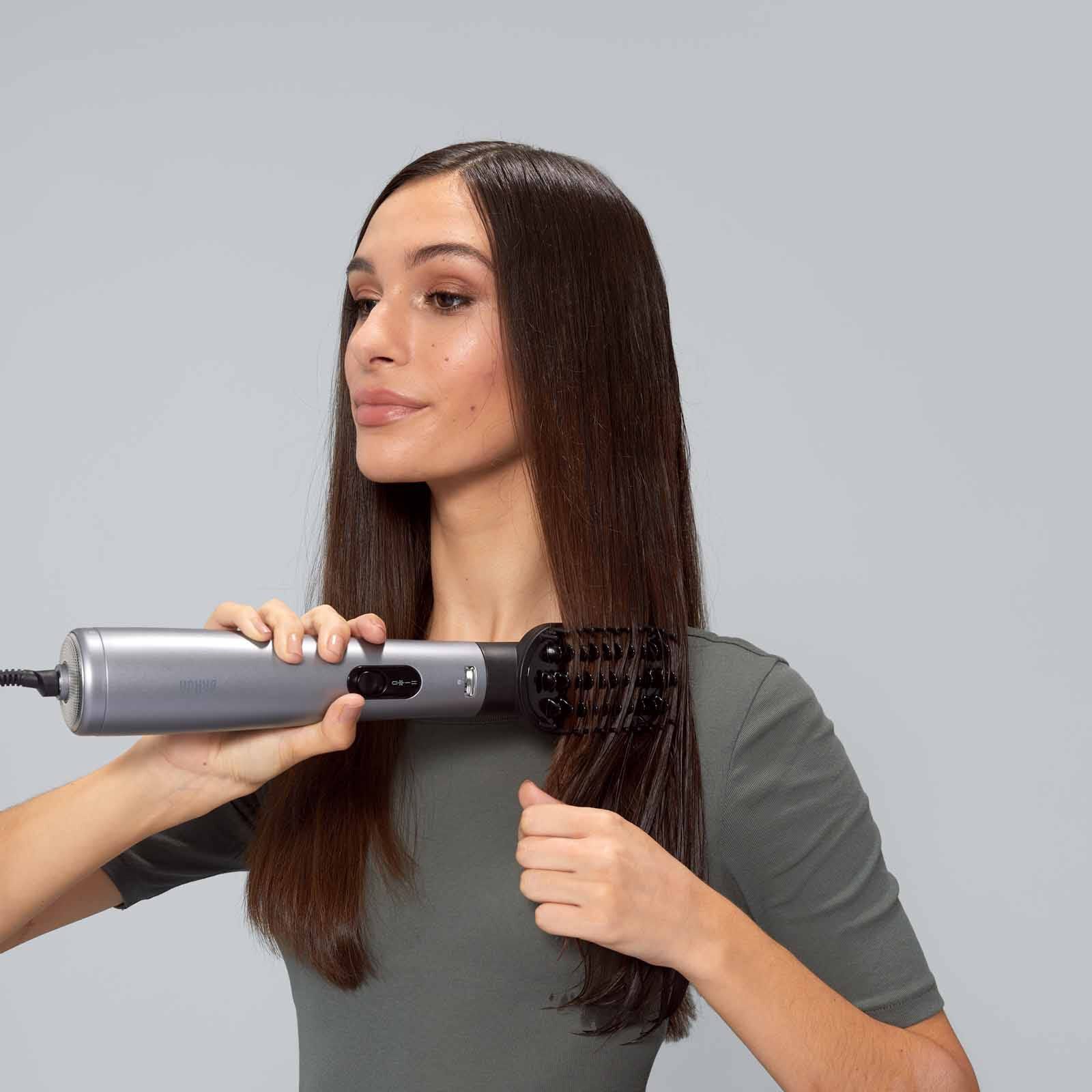 BRAUN Air Styler Iontec Hair Dryer And Styler With 3 Heads (1000w) AS 430-image 9