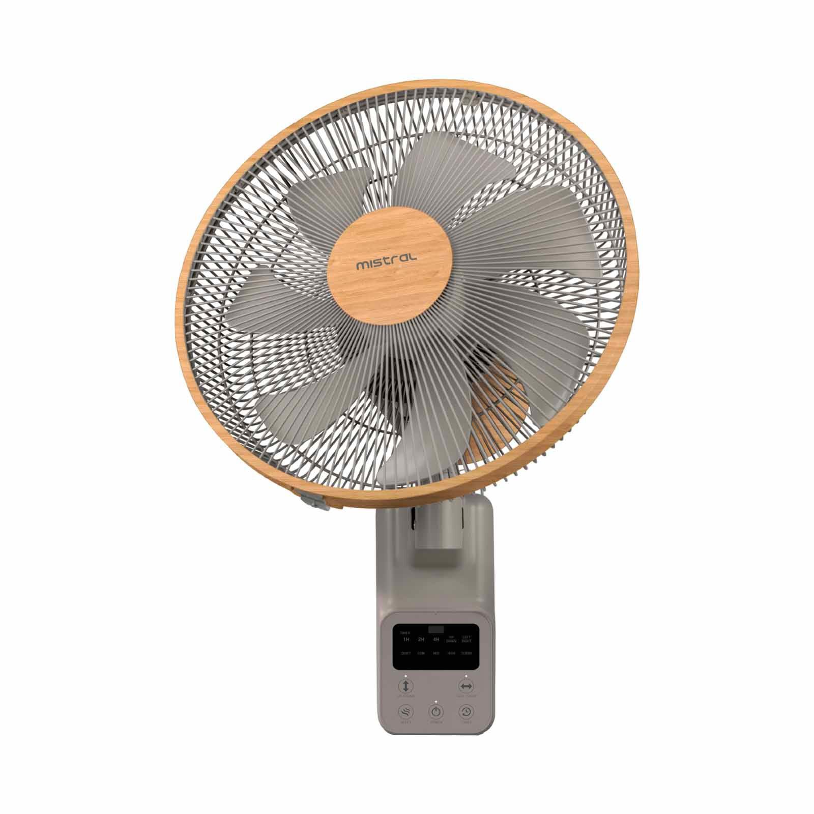 MISTRAL 14 In Dc Wall Fan With Remote MWF1454DR-G-image 2