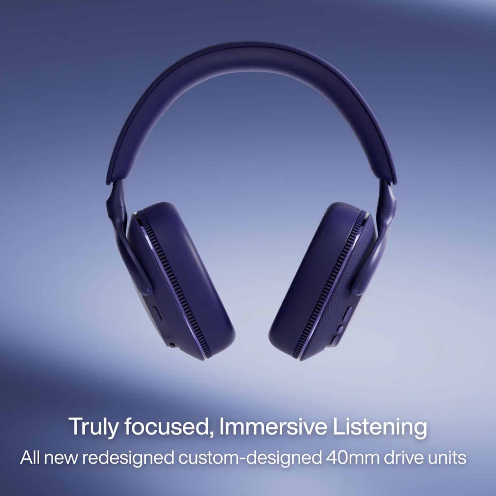 BOWERS Over-ear Noise Cancelling Headphones PX7 S3 (INDIGO BLUE)-image 9