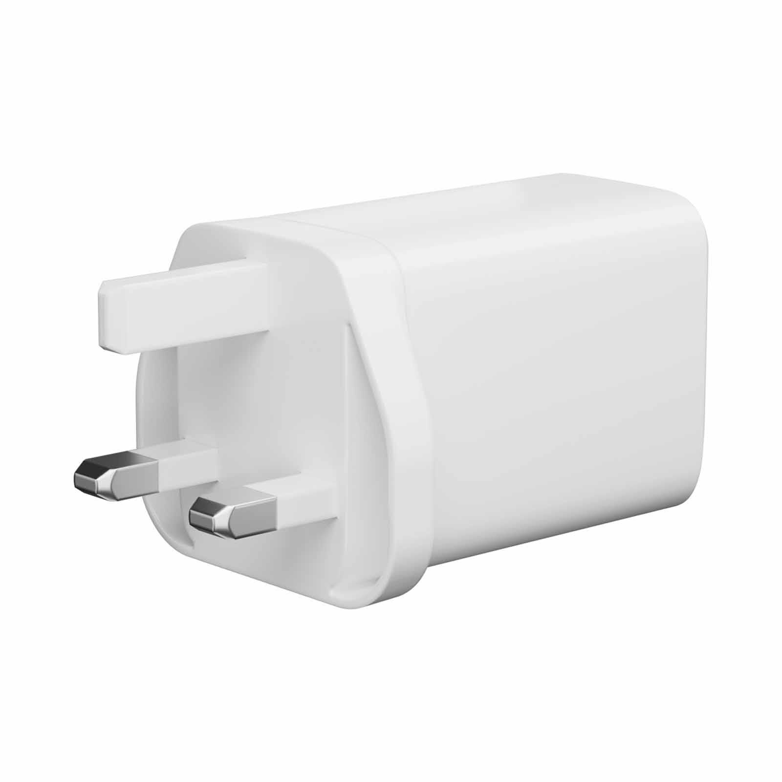 PHILIPS 65w Wall Charger 3 Usb (2c +1a) Max Pd65w Gan Output Uk Plug - White DLP6331CW/05-image 3