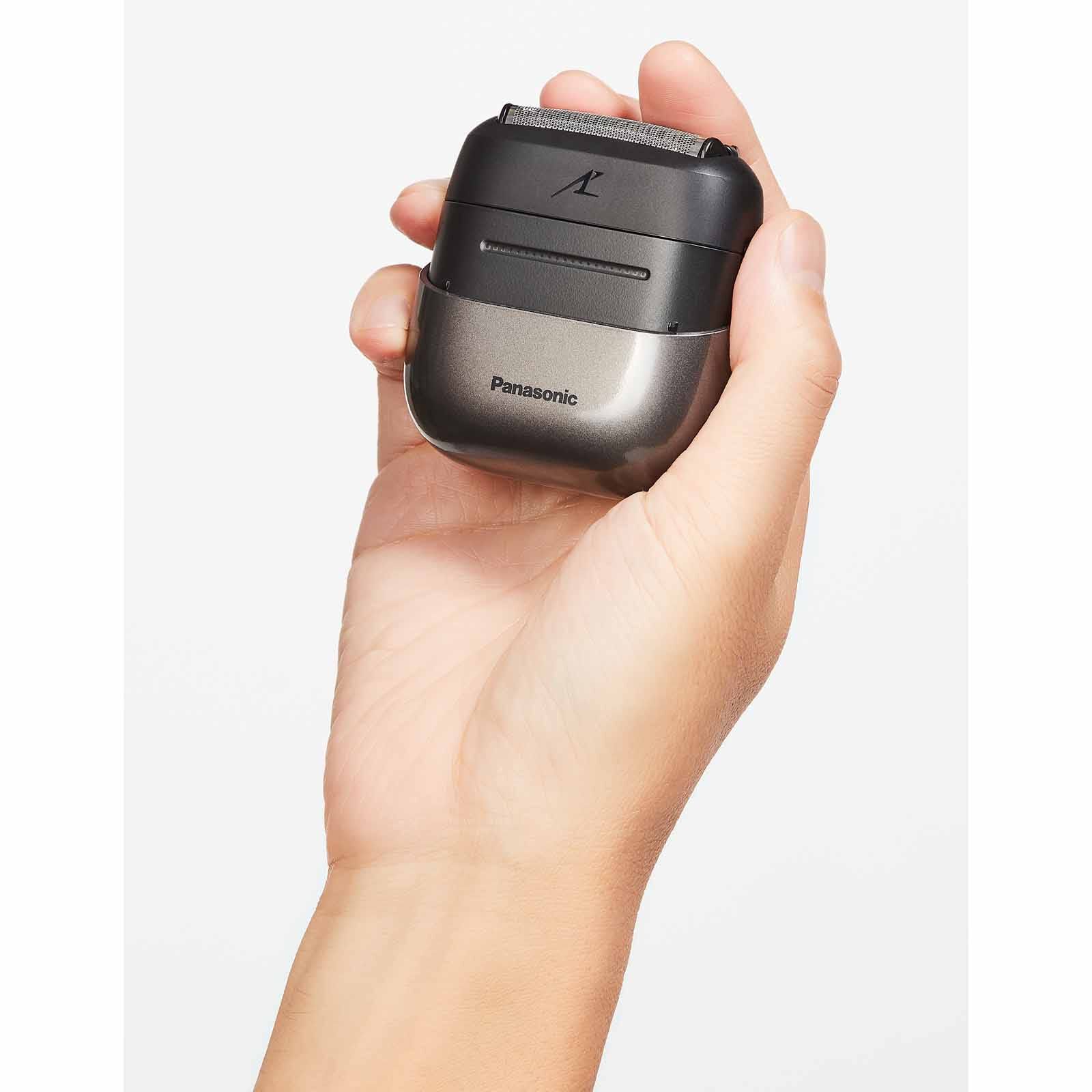 PANASONIC Portable Pocket Size Shaver - Black ES-CM3A-K451 - BLACK-image 4