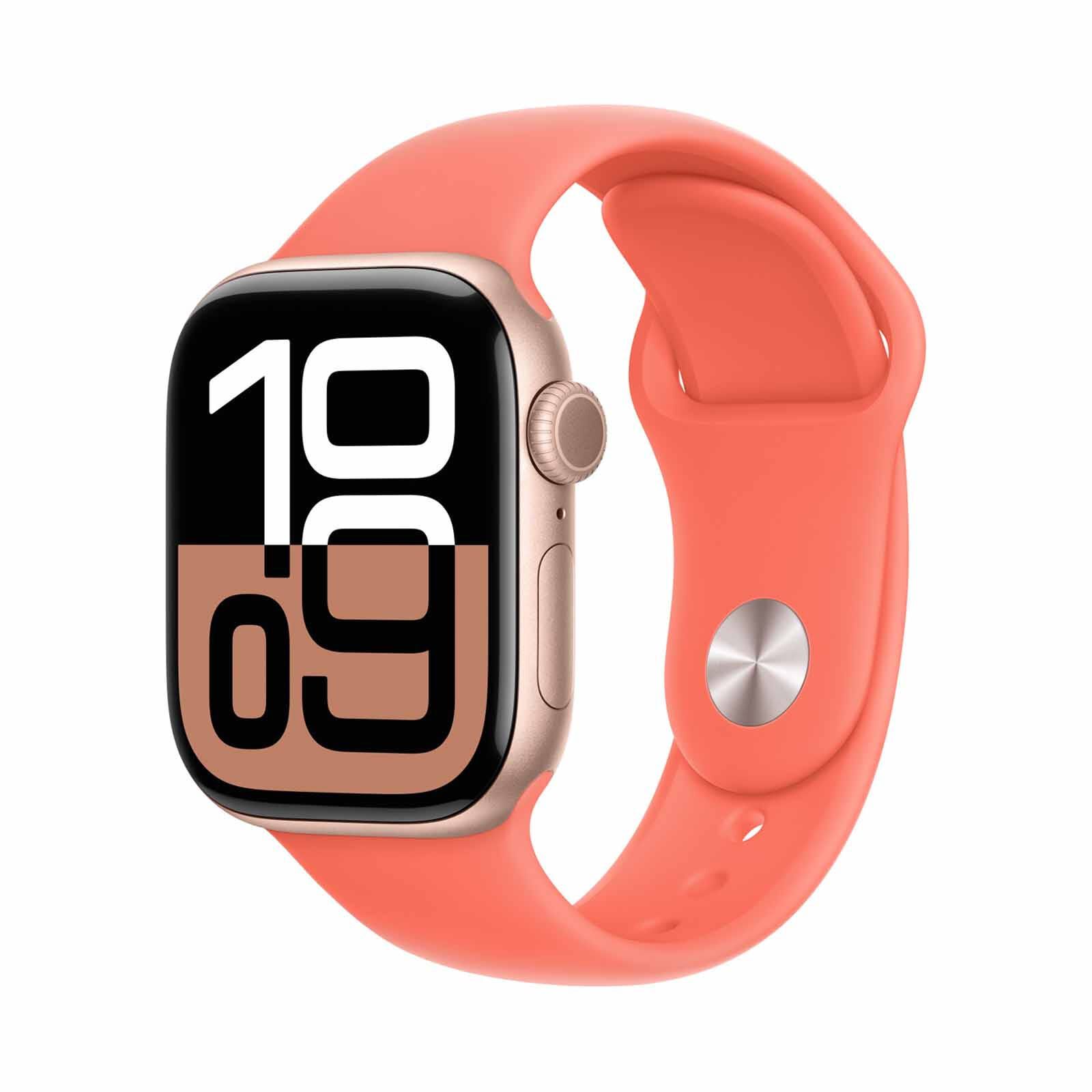 APPLE 42mm Tangerine Sport Band - S/m MDRY4FE/A-image 3