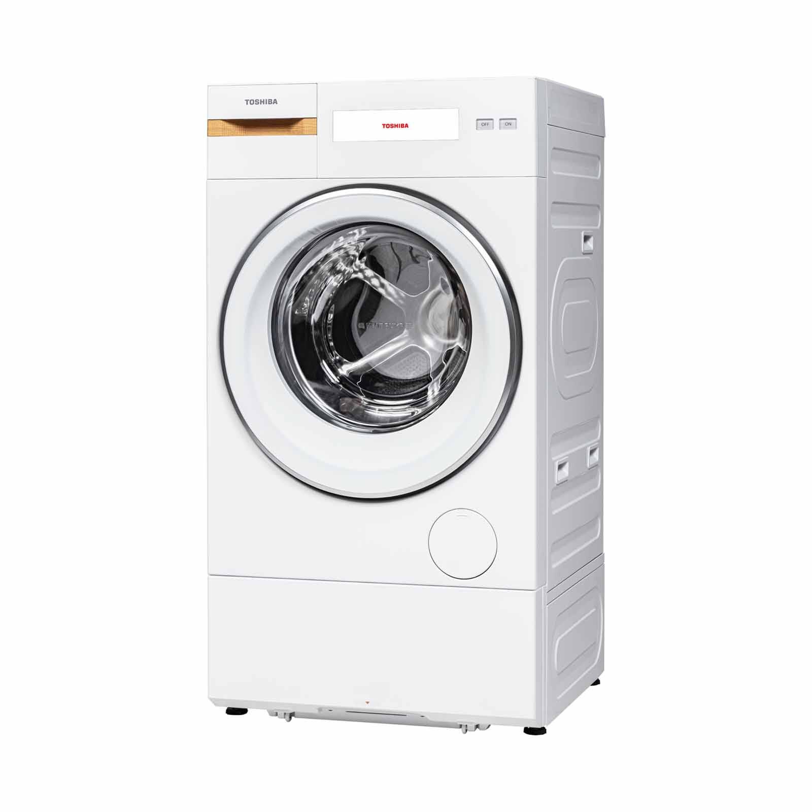 TOSHIBA Front Load Washer/dryer Combo (12kg/7kg) TWD-T39BZP130MWS(WW)-image 2
