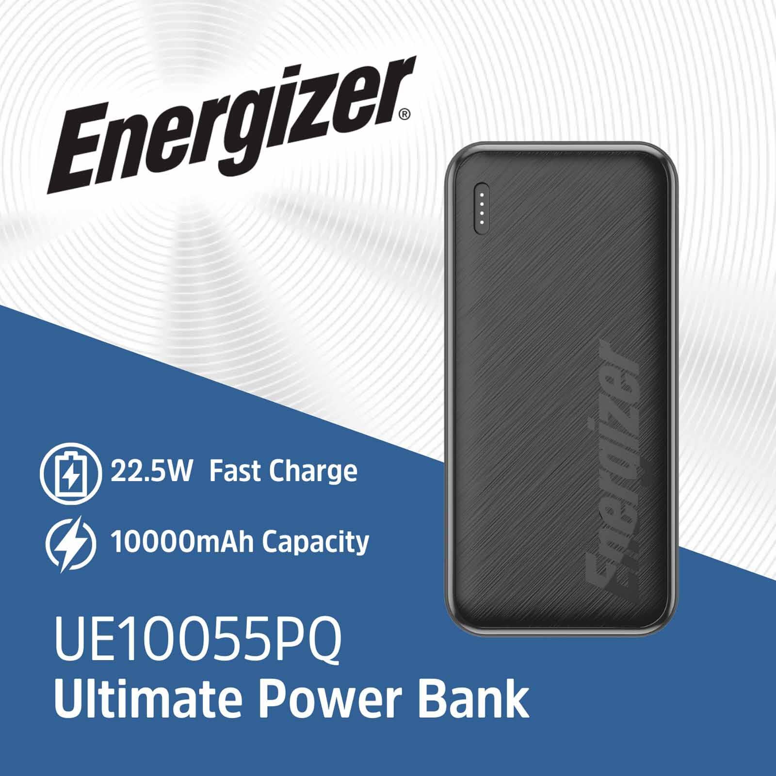 ENERGIZER Power Bank 10000mah Fast Charging Black UE10055PQ-image 6