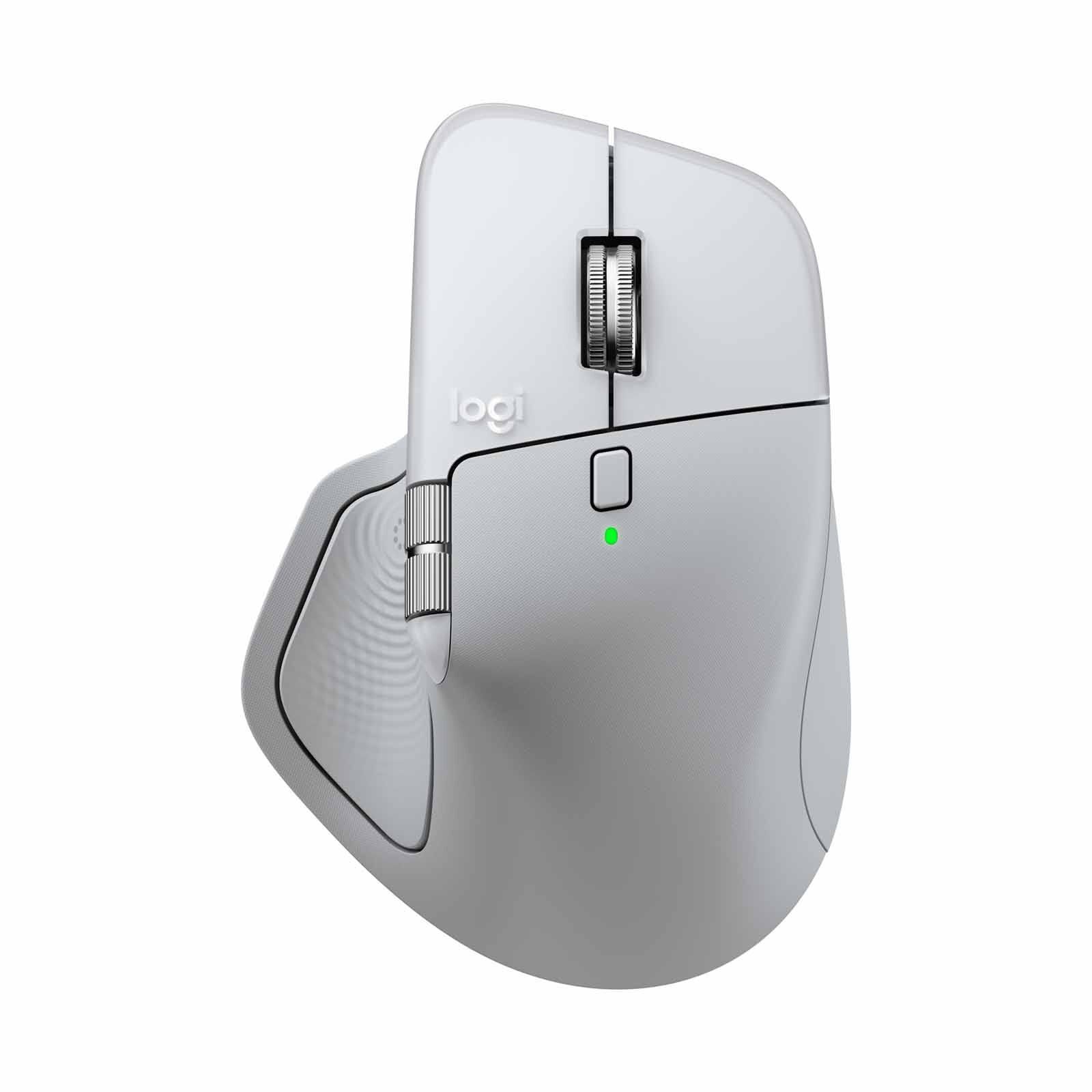 LOGITECH Mx Master 4 For Mac White Silver 910-007578-image 1