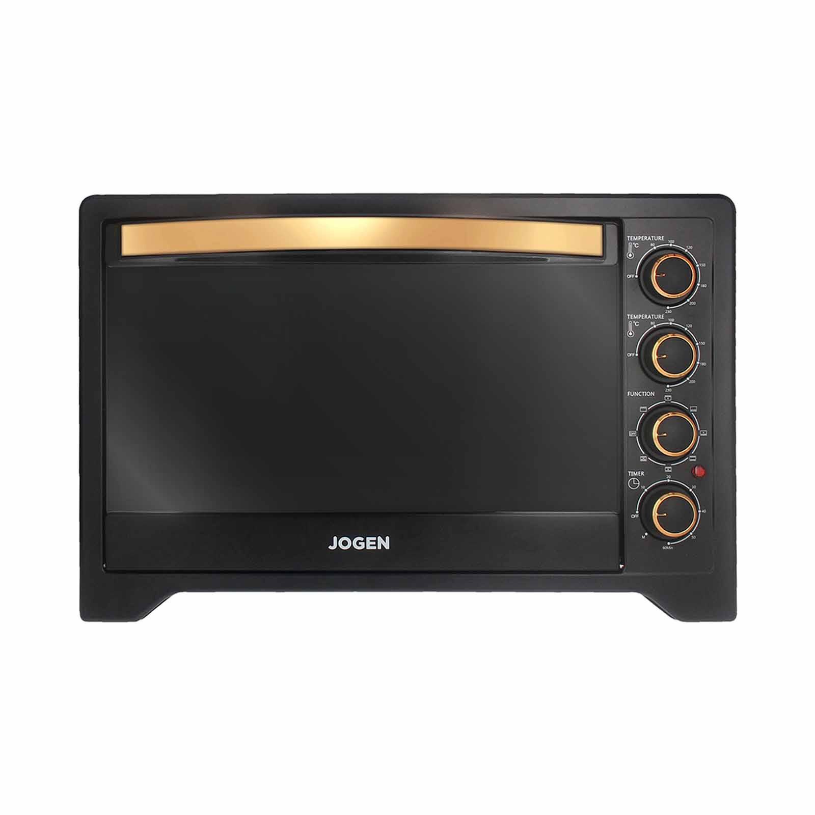 JOGEN 45l Self Cleaning Convection Oven (2500w) - Black EO 2500SBK