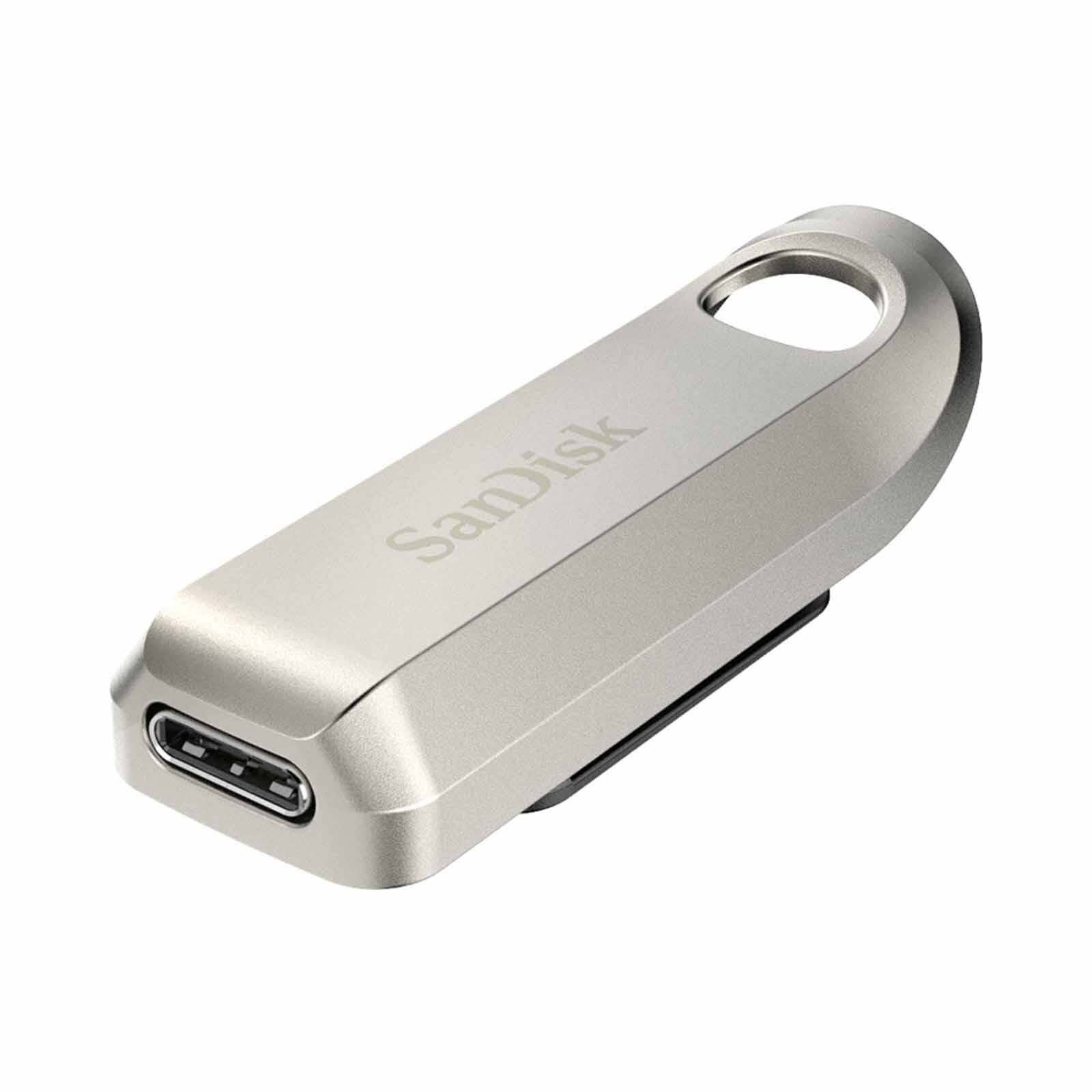 SANDISK Ultra Luxe Usb Type-c Drive, Usb3.2 Gen1, Type C, Cz75 128gb, Metal SDCZ75-128G-G46-image 3