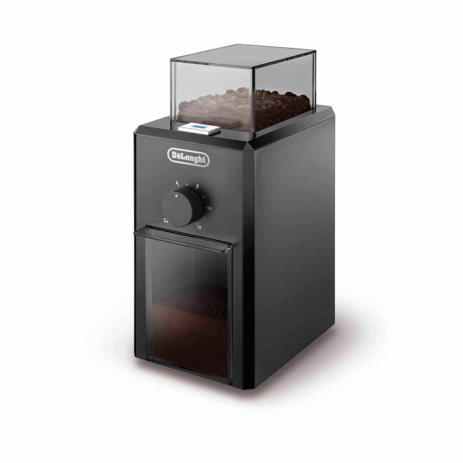DELONGHI Burr Coffee Grinder - Black KG79-image 1