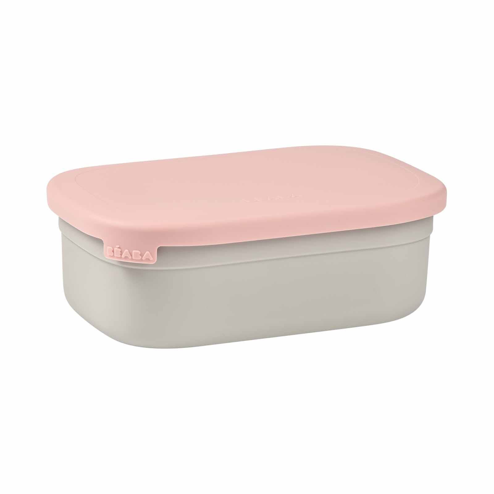 BEABA Lunch Box - Dusty Rose (online) STAINLESS STEEL-image 1