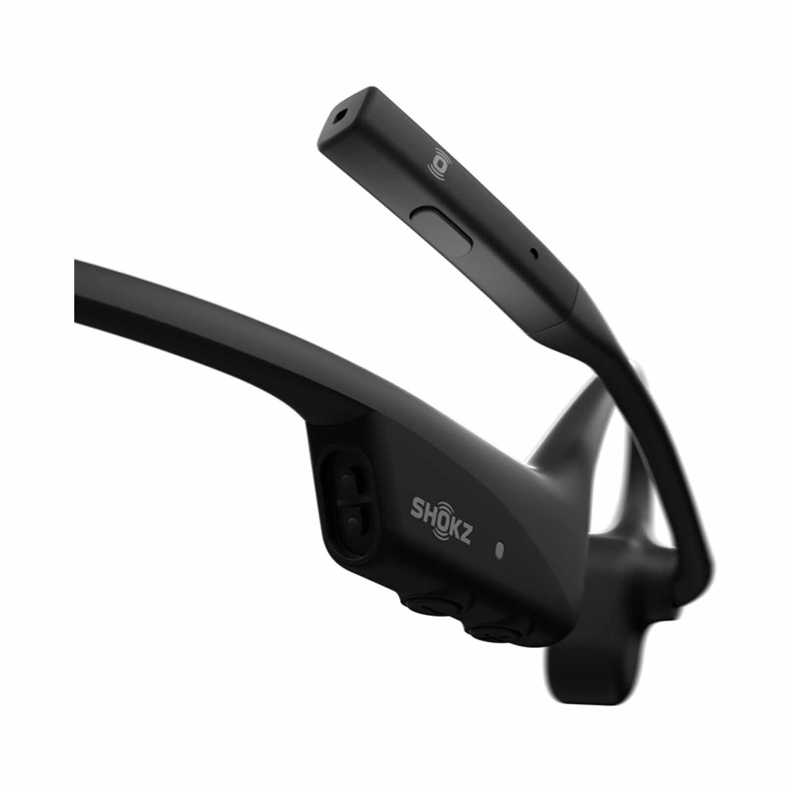 SHOKZ Opencomm2 (v2) Open-ear Headphones- Black C120-AN-BK-image 3