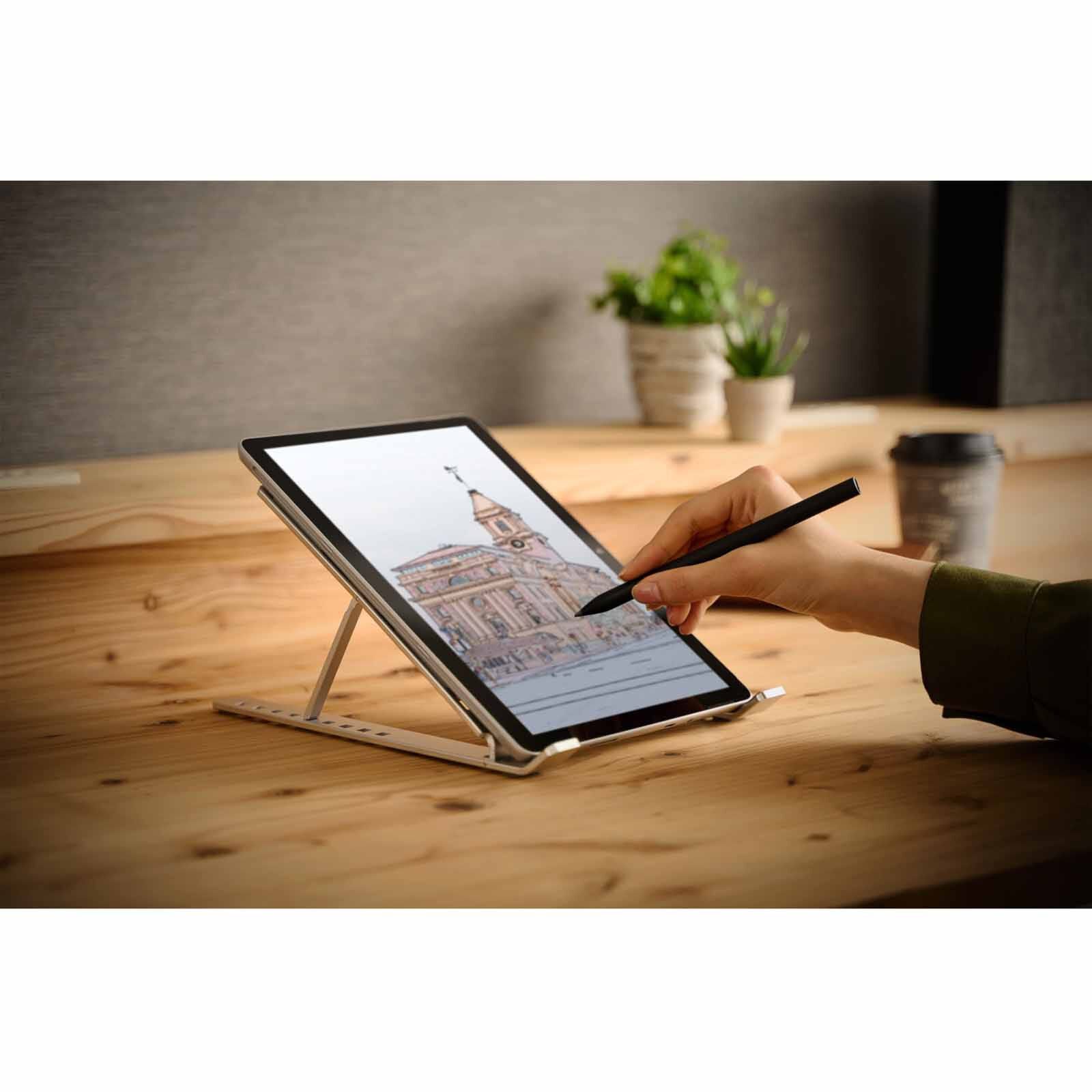 ELECOM Laptop Stand/steel Type/9 Step/silver PCA-LTSCANSV-image 6