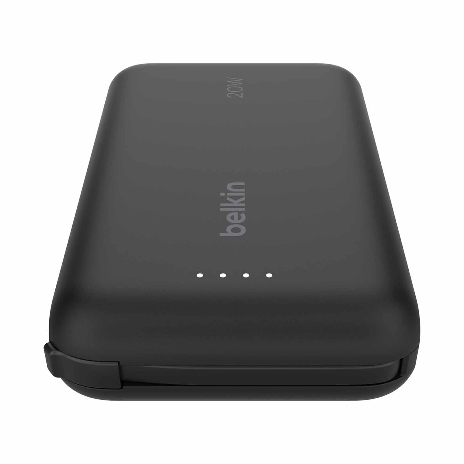 BELKIN Powerbank 10k W/ Cable Black Pd 20w BPB021FQBK-image 3