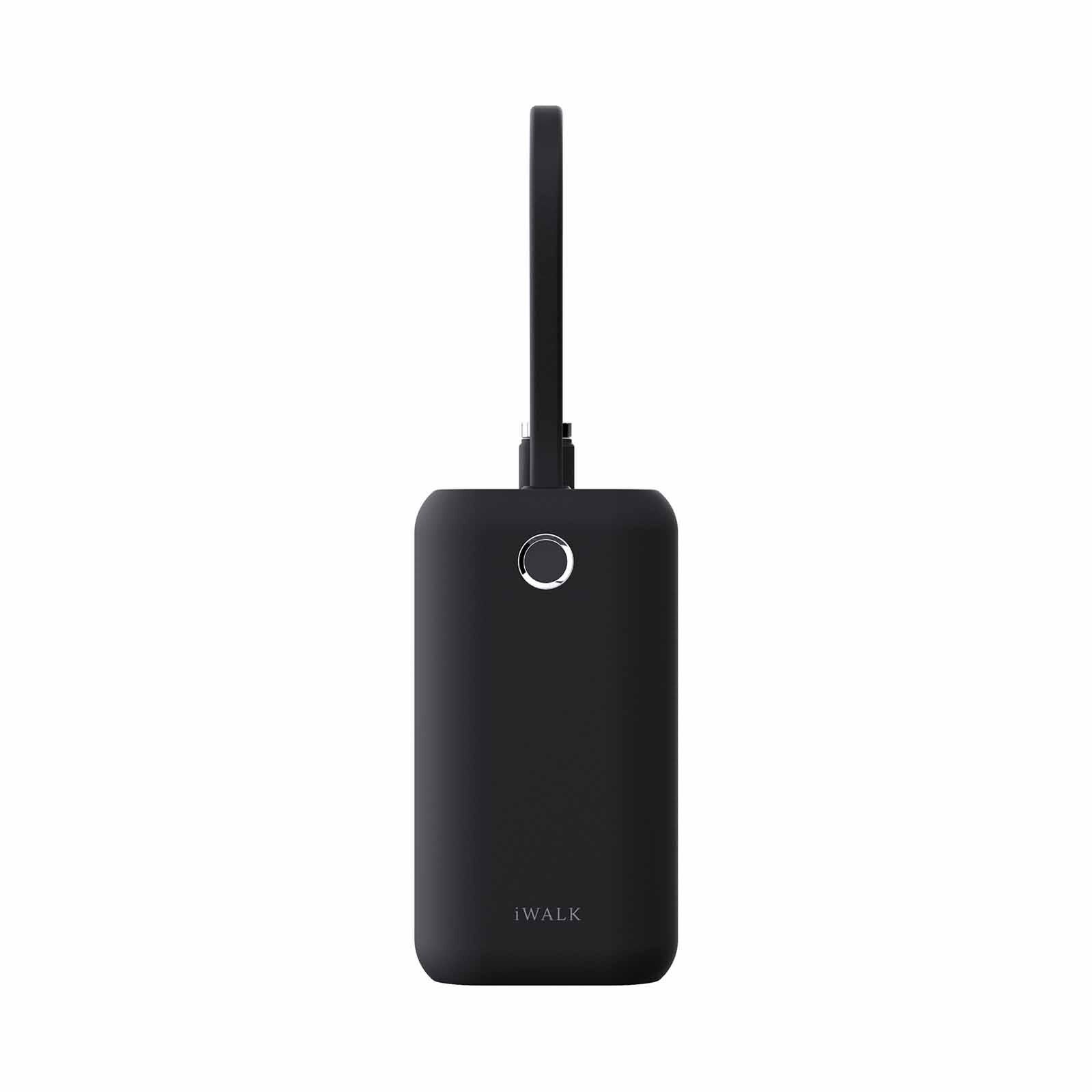 IWALK Powermini Built-in Cable, 22.5w Usb-c Fast Charging Powerbank (10,000mah) Black UBP001-001A-image 1