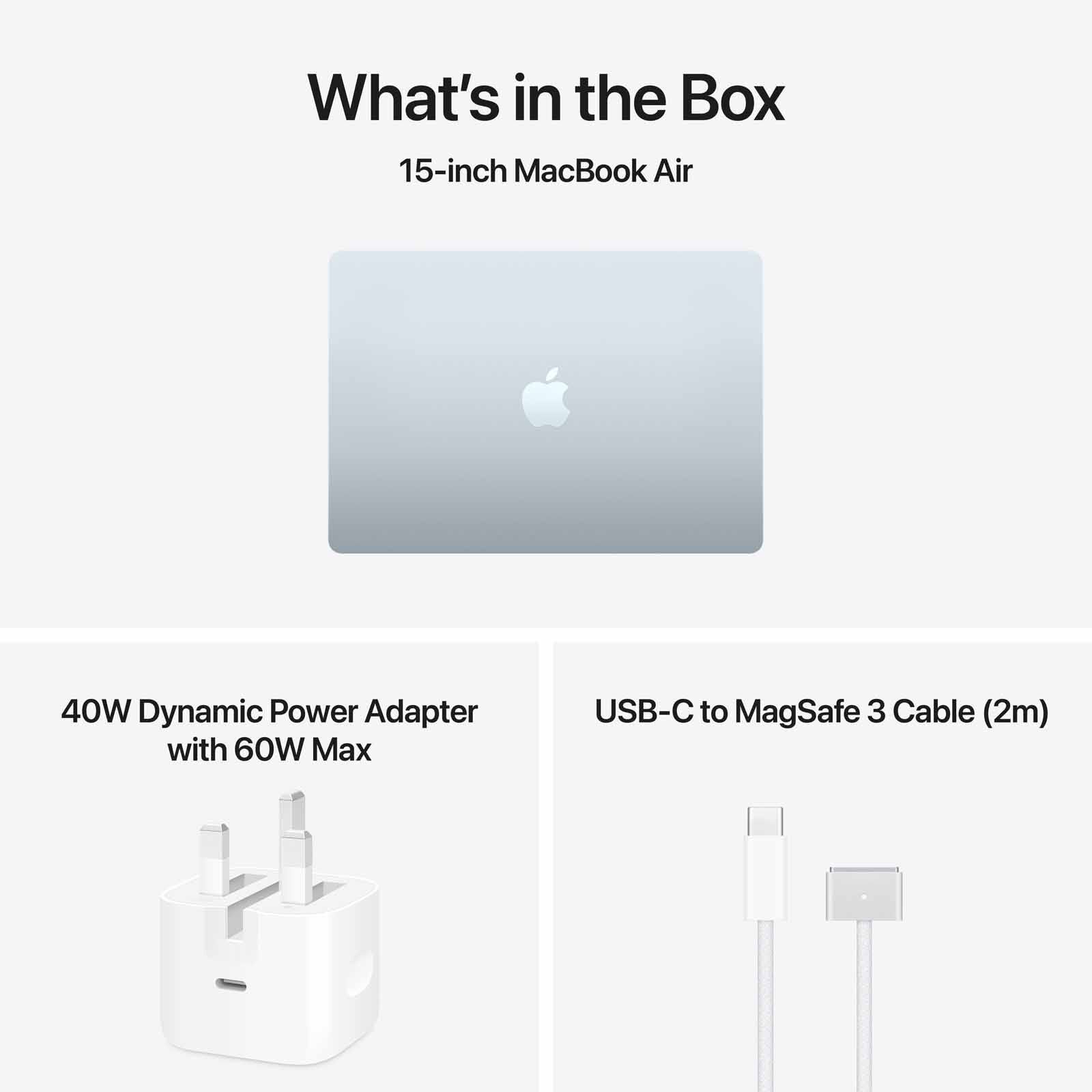 APPLE 15-inch Macbook Air: M5 Chip With 10-core Cpu And 10-core Gpu, 16gb, 512gb Ssd - Sky Blue MDVQ4ZP/A-image 8